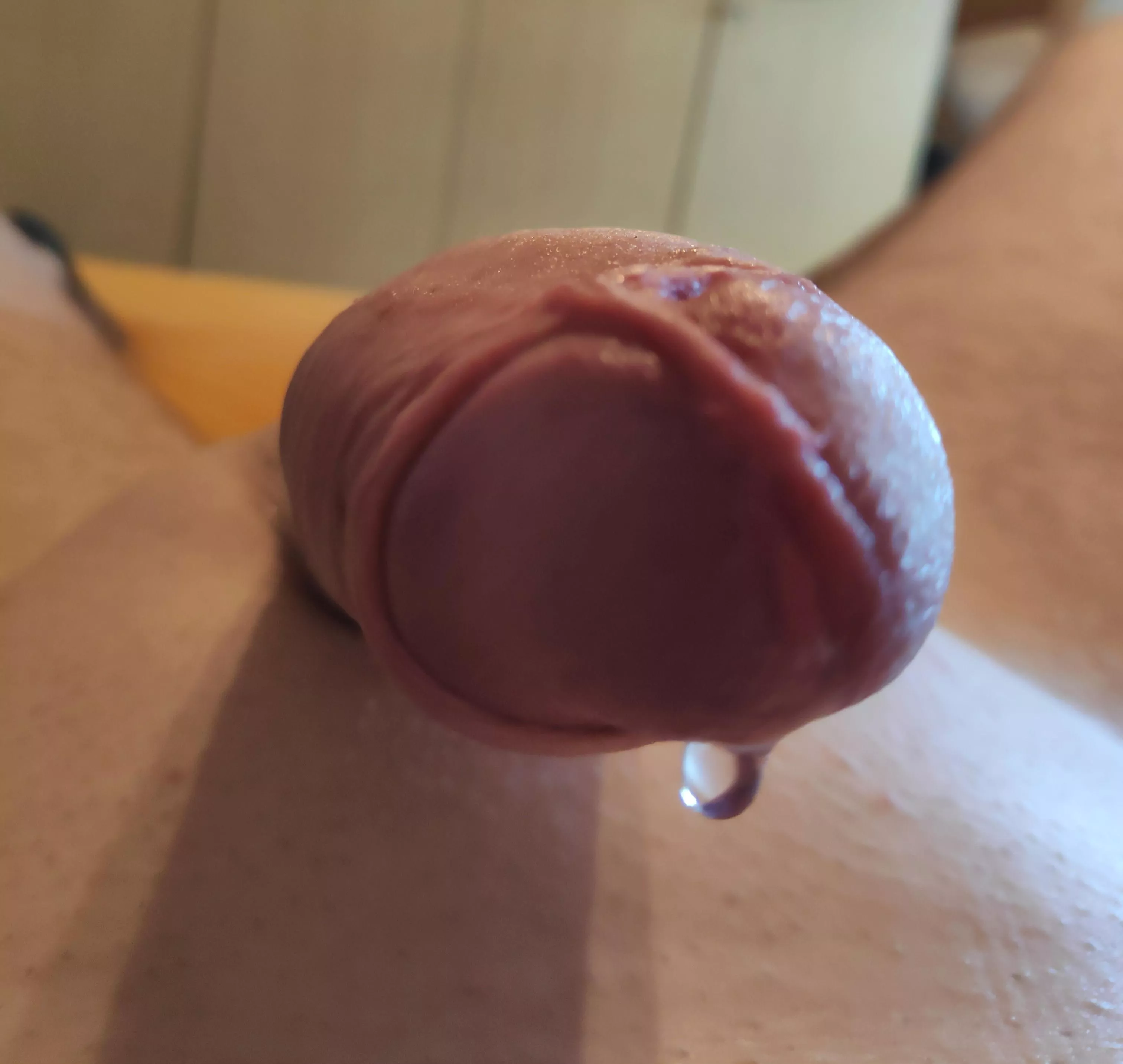 Dripping precum