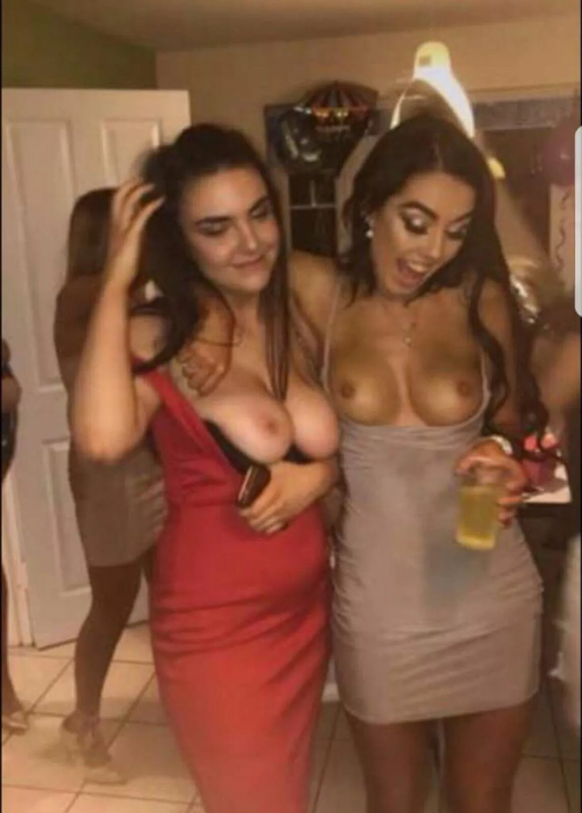 Drunk tits!