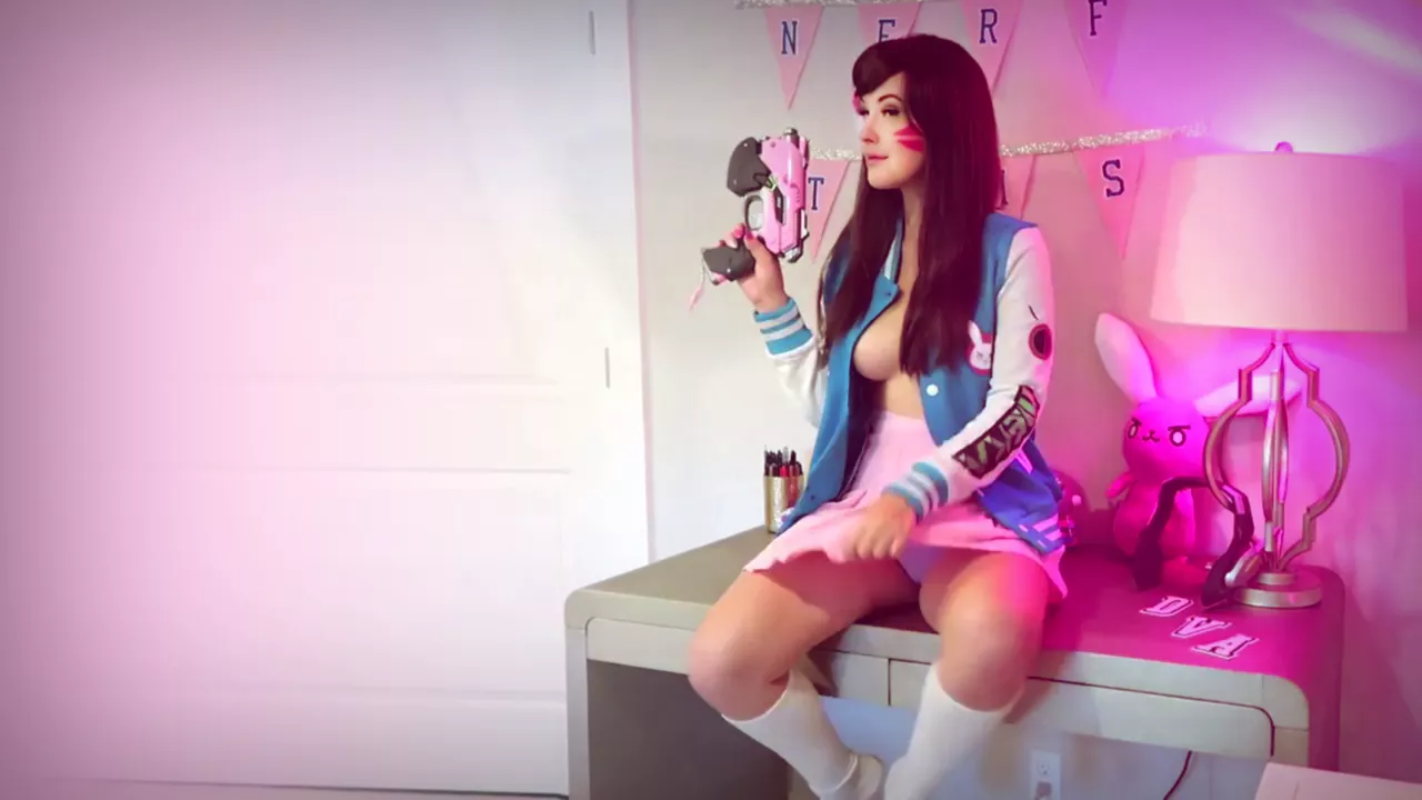 D.Va cosplay [Fake]