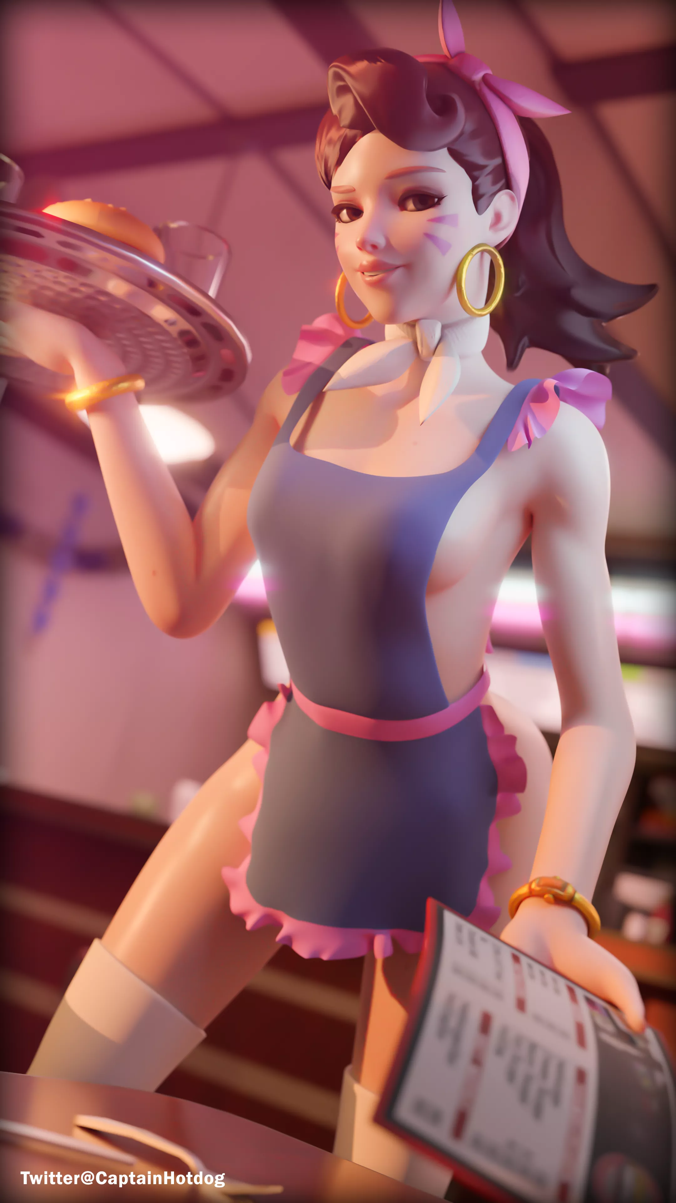 Dva waitress (Captain Hotdog)