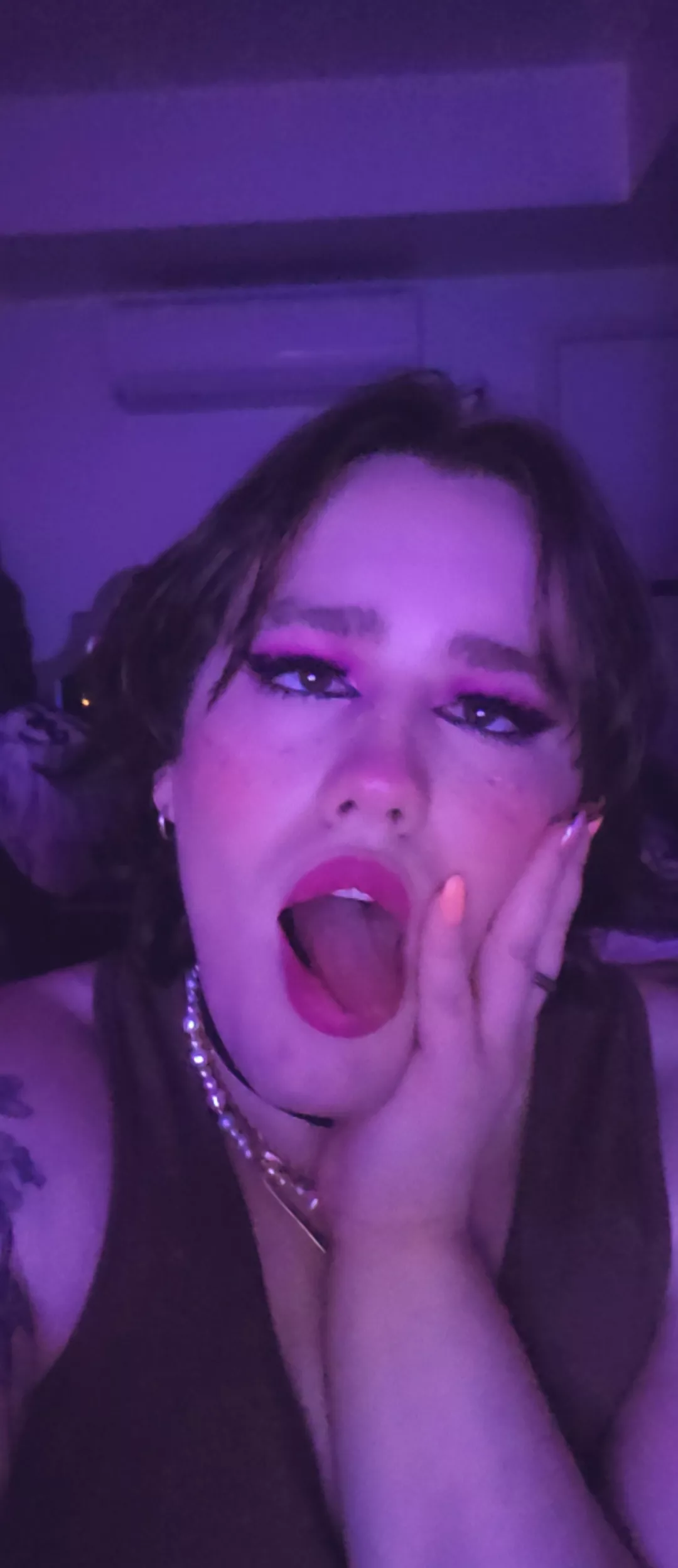 Egirl ahegao makeup