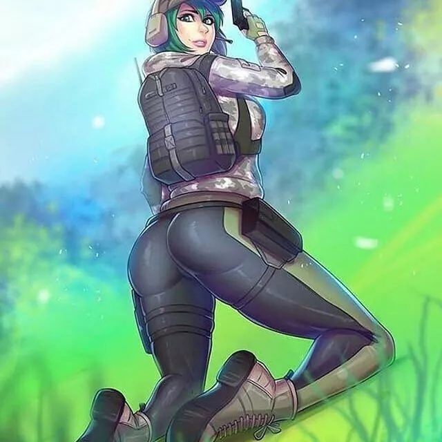 Ela In a field (couldn't find the source)