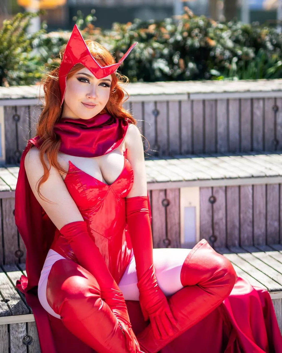 elena_strikes as Scarlet Witch