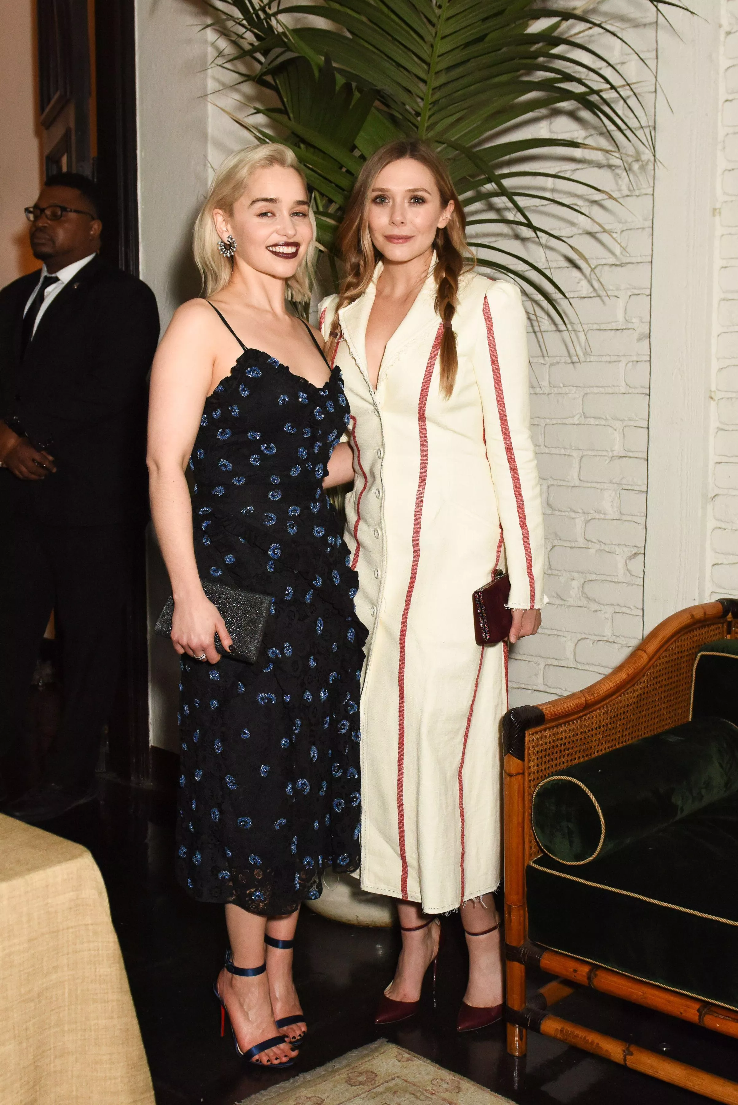 Elizabeth Olsen (with Emilia Clarke)