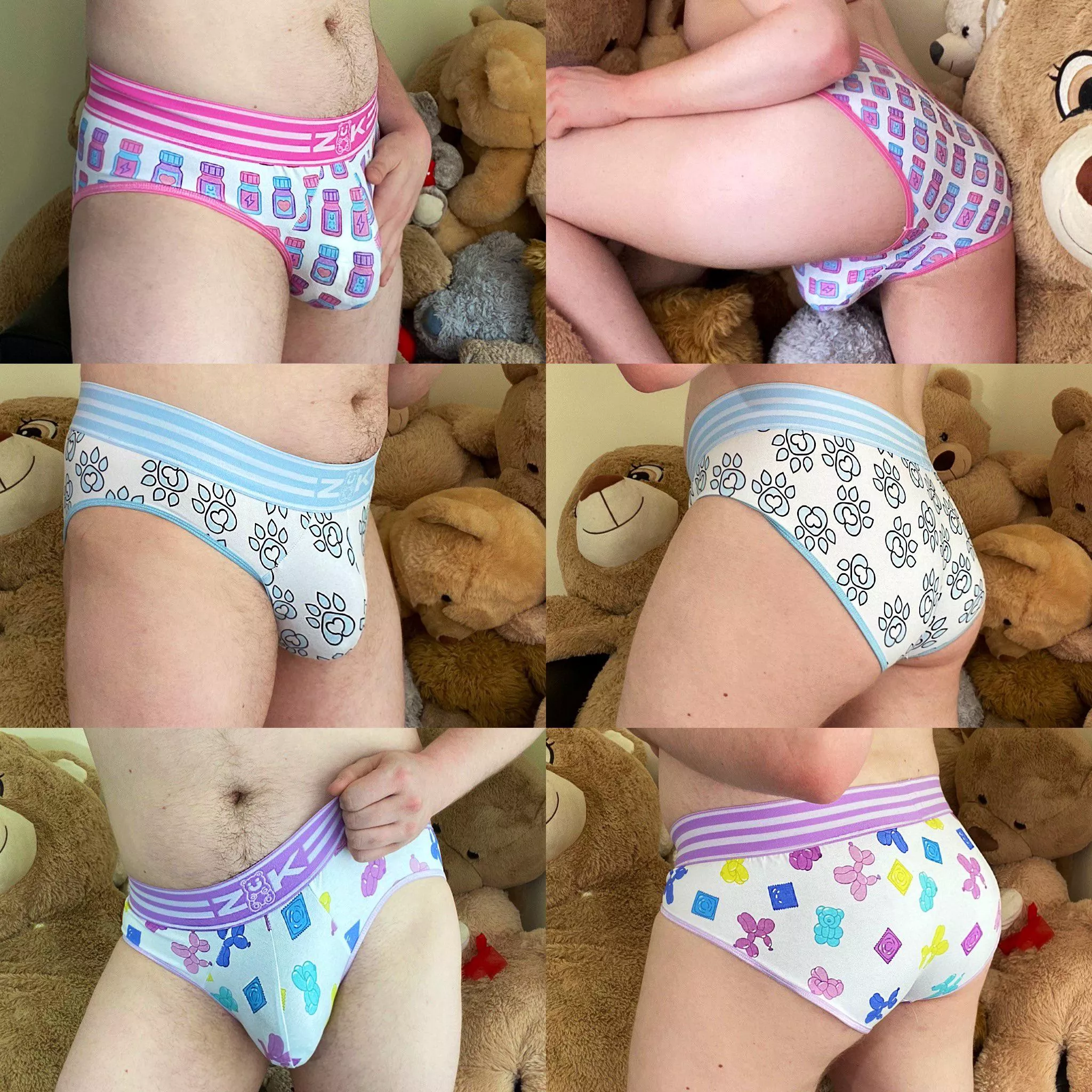 Ellie Diamond showing off new undies on Twitter