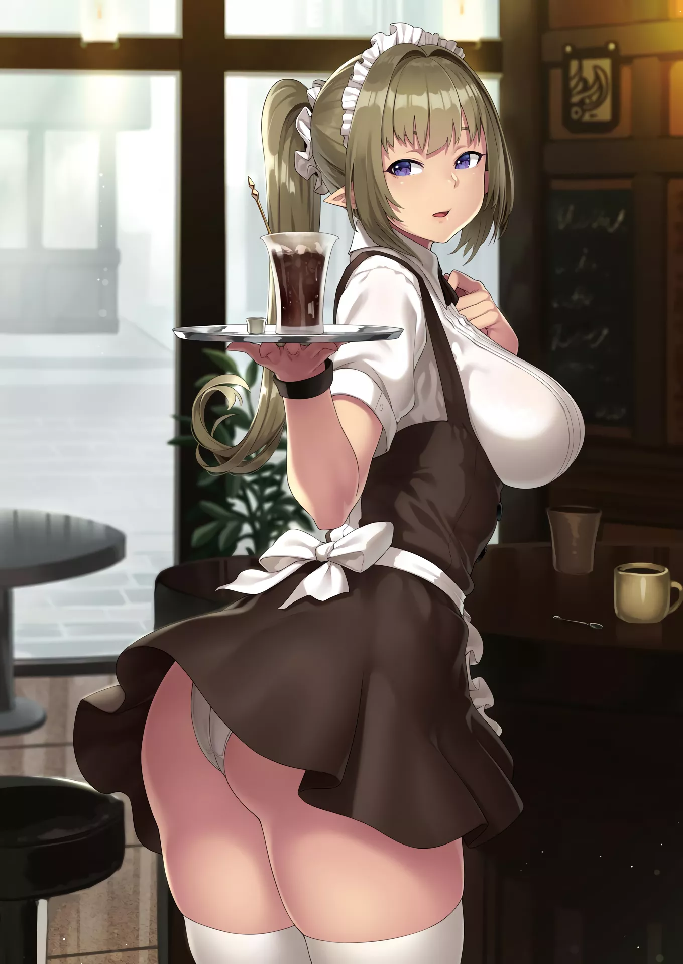 Elven Waitress (Houtengeki) [Original]