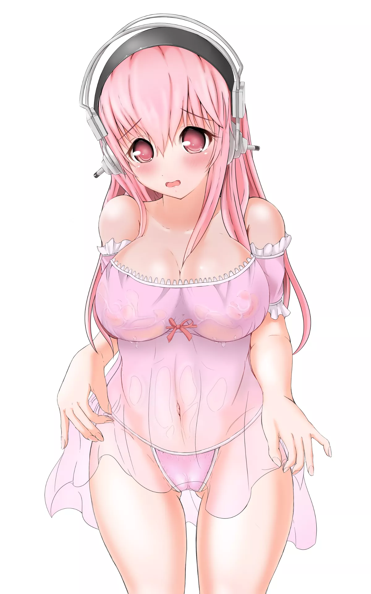 Embarrassed Sonico