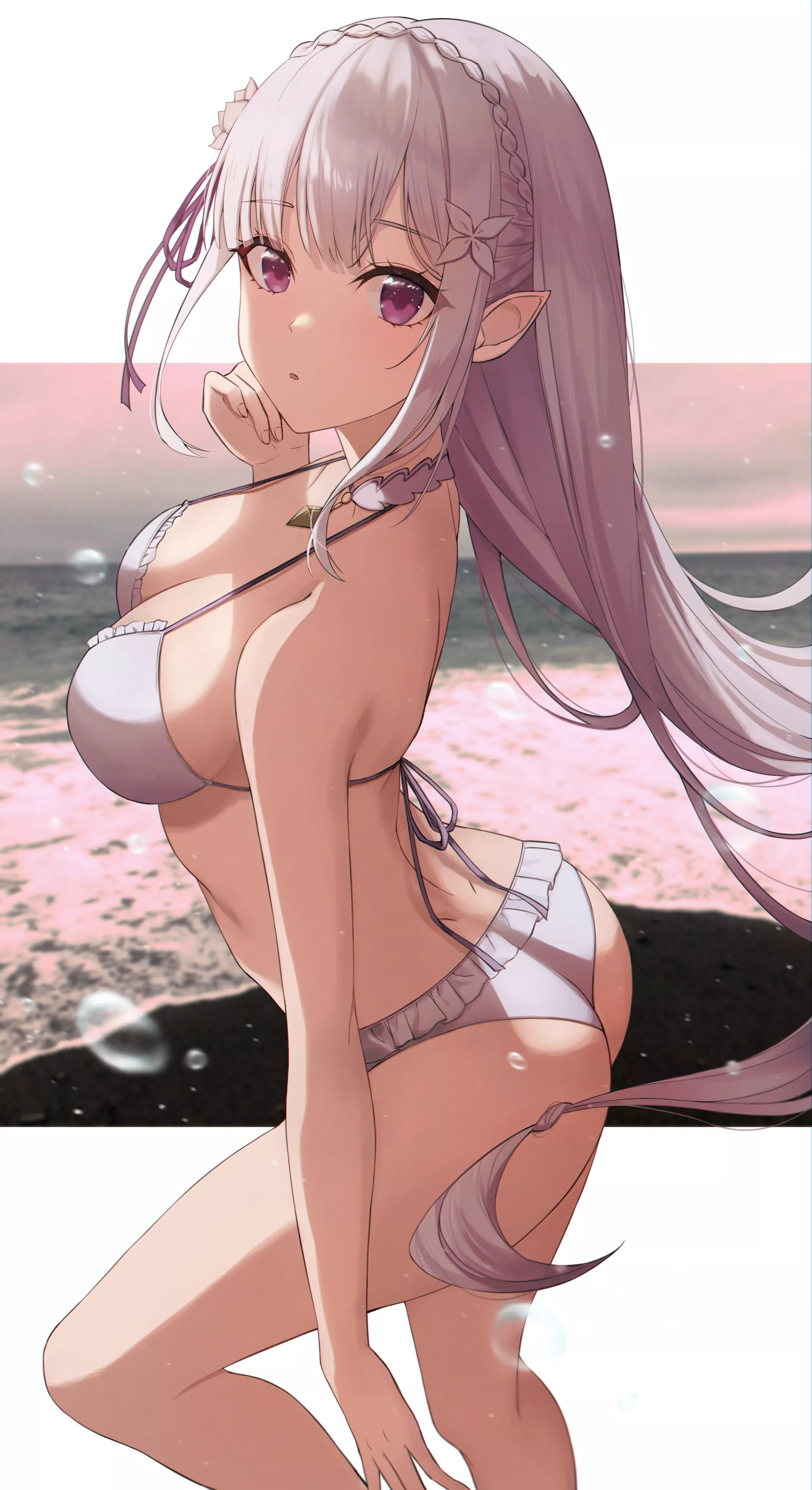 Emilia At the beach