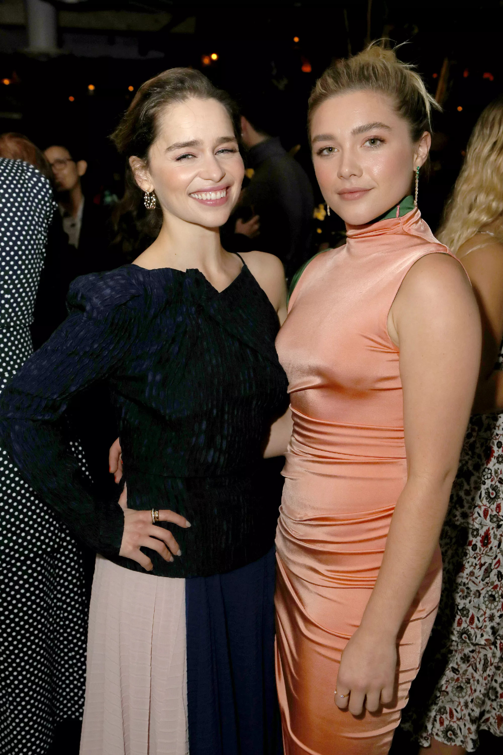 Emilia Clarke and Florence Pugh