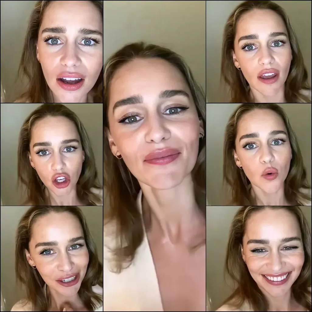 Emilia Clarke has amazing dick-sucking lips.