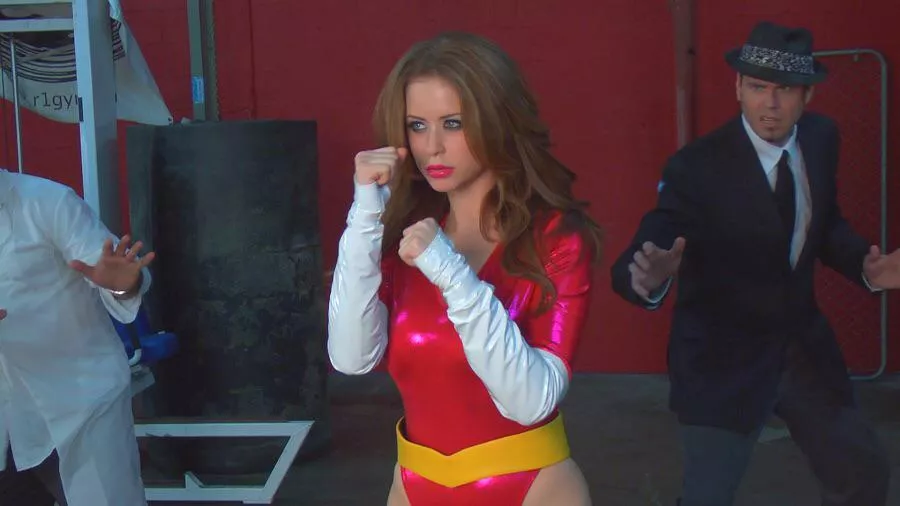 Emily Addison as the Superheroine Lumina. This clip is how I was introduced to Emily and it’s still one of my favourites to watch.