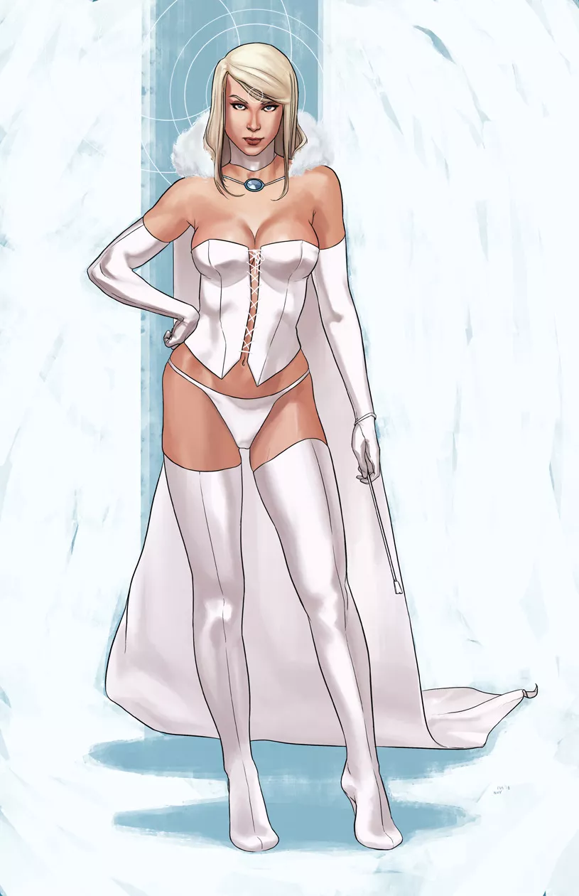 Emma Frost by Dima Ivanov