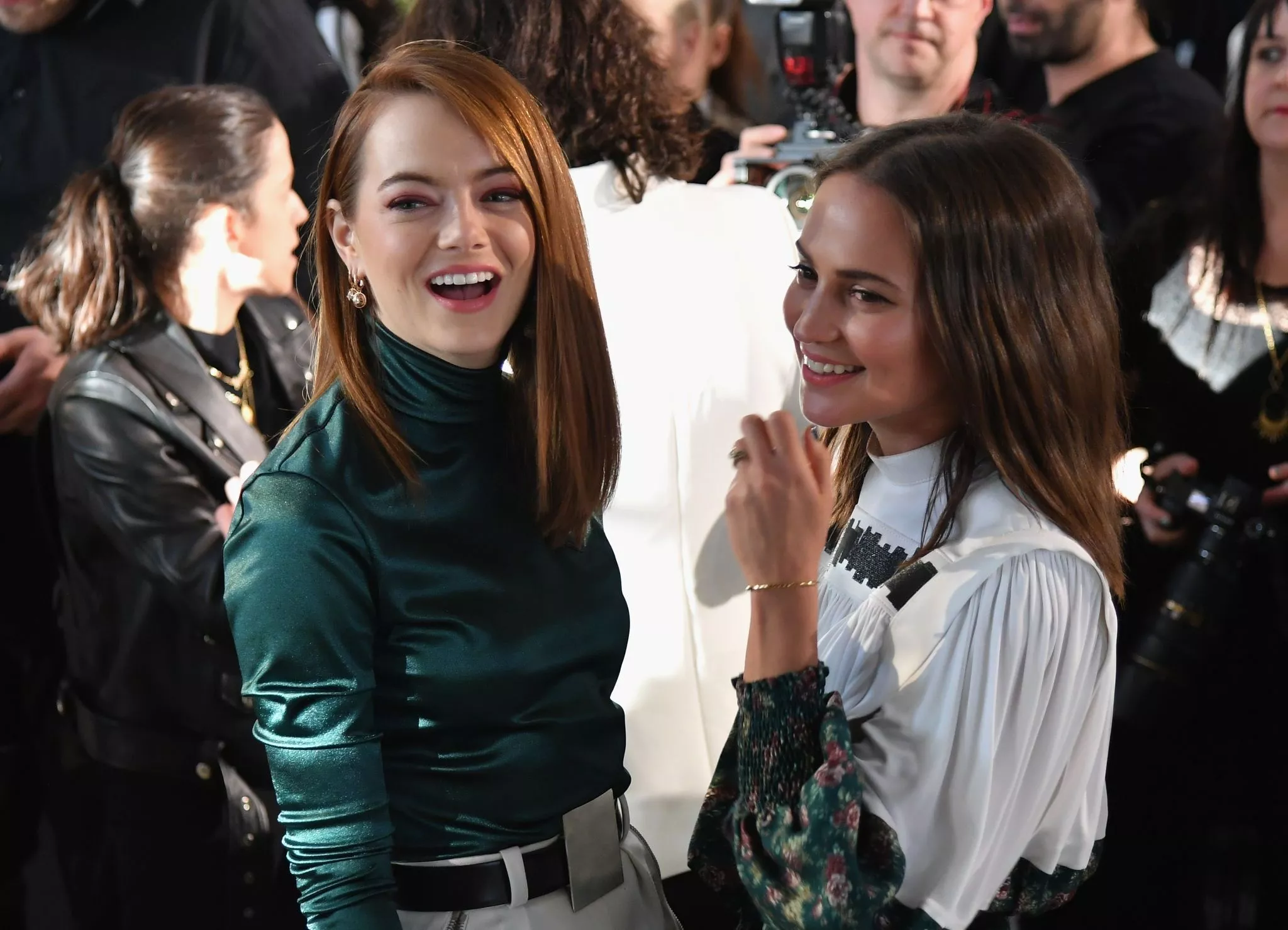 Emma Stone & Alicia Vikander