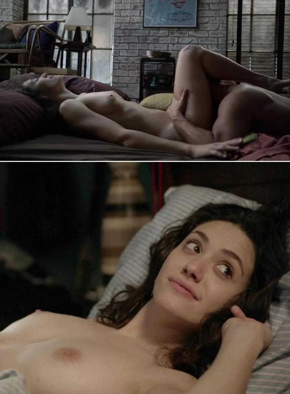 Emmy Rossum getting eaten out