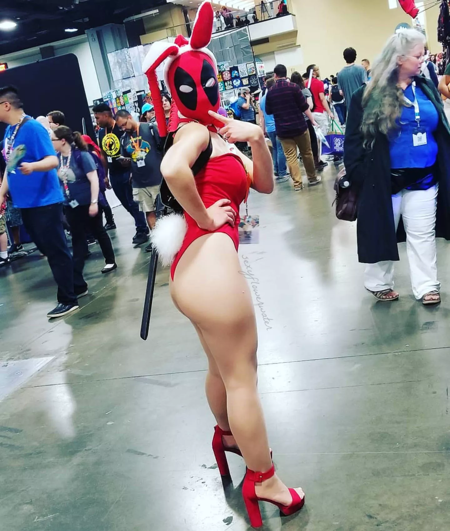 Ended up doing Deadpool bunny at Otakon