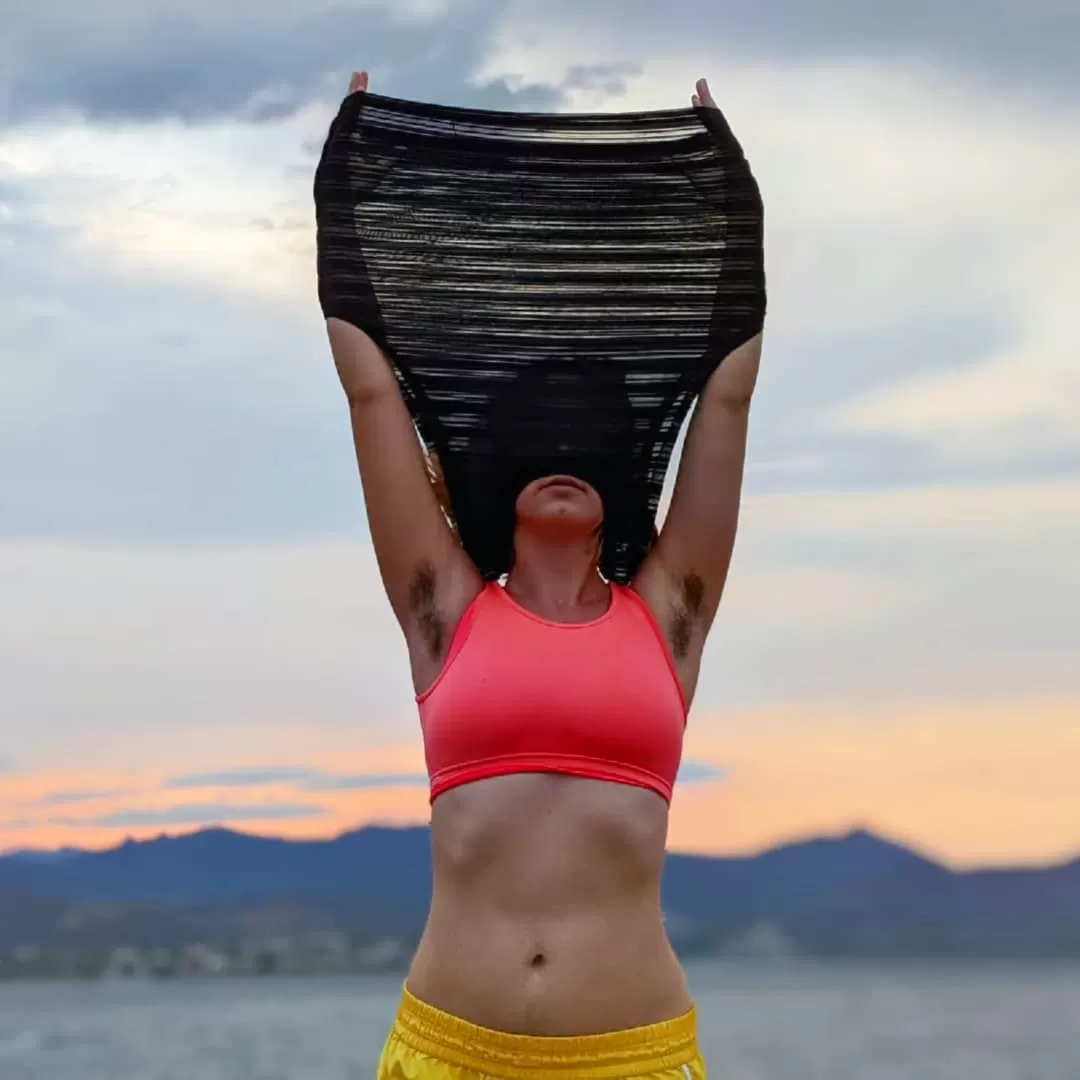 Enjoying wind after running 🌬️🍃💦