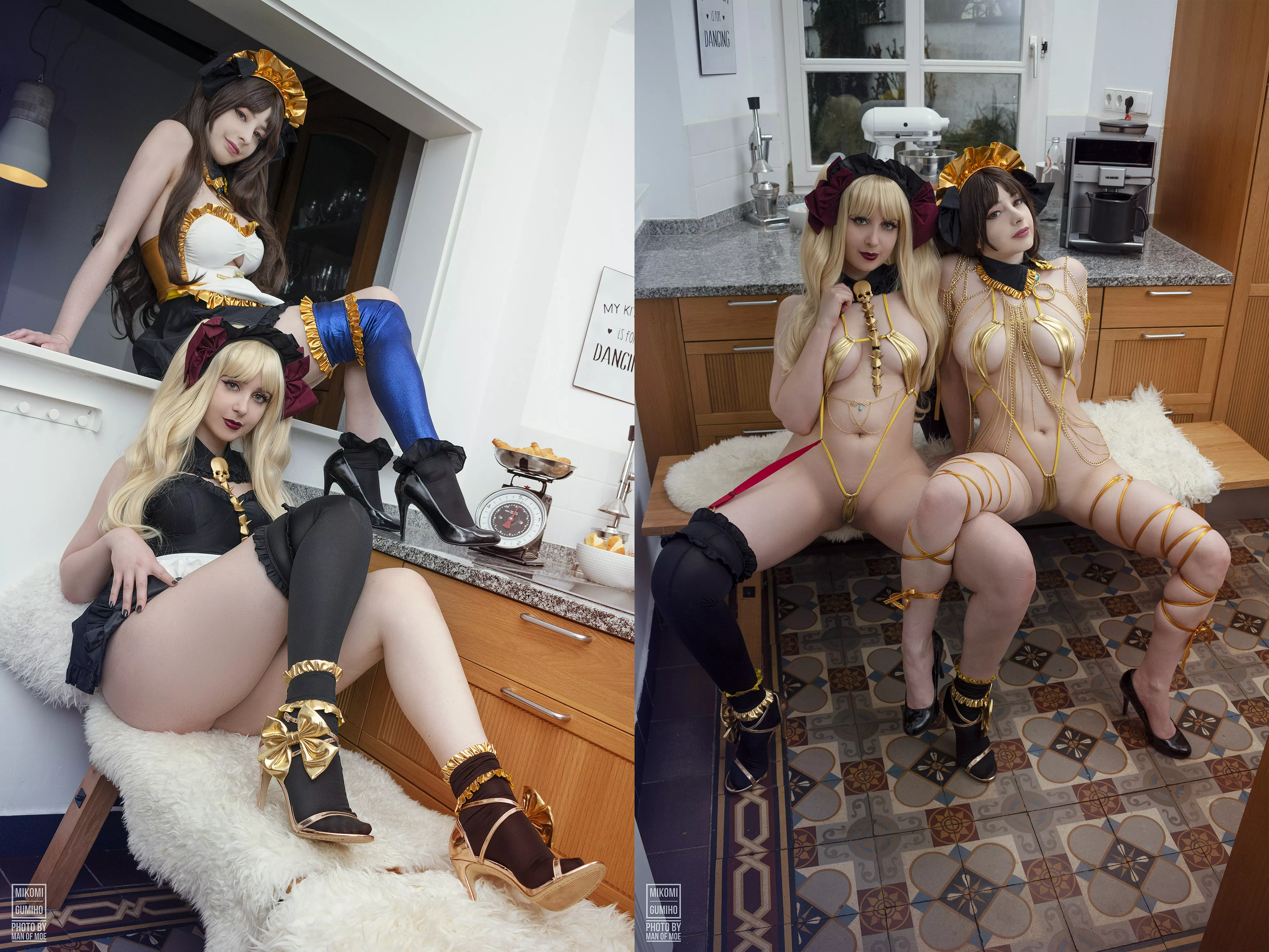 Ereshkigal & Ishtar ON/OFF Cosplay Collab! - Mikomi Hokina & Gumiho.arts