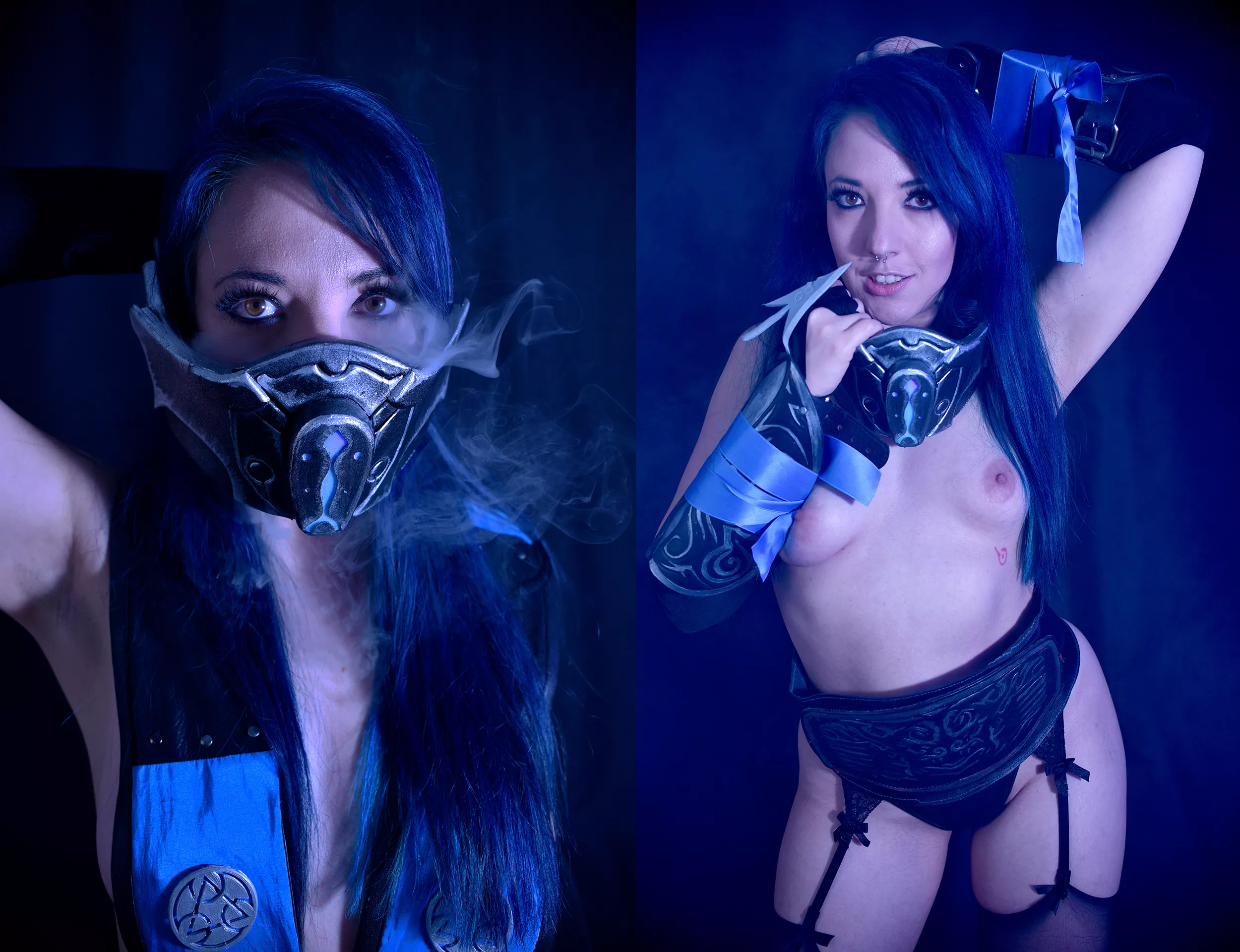 ❄️EroCosplay - Lady SubZero from Mortal Kombat❄️ ON/OFF by u/daphnee_lecerf