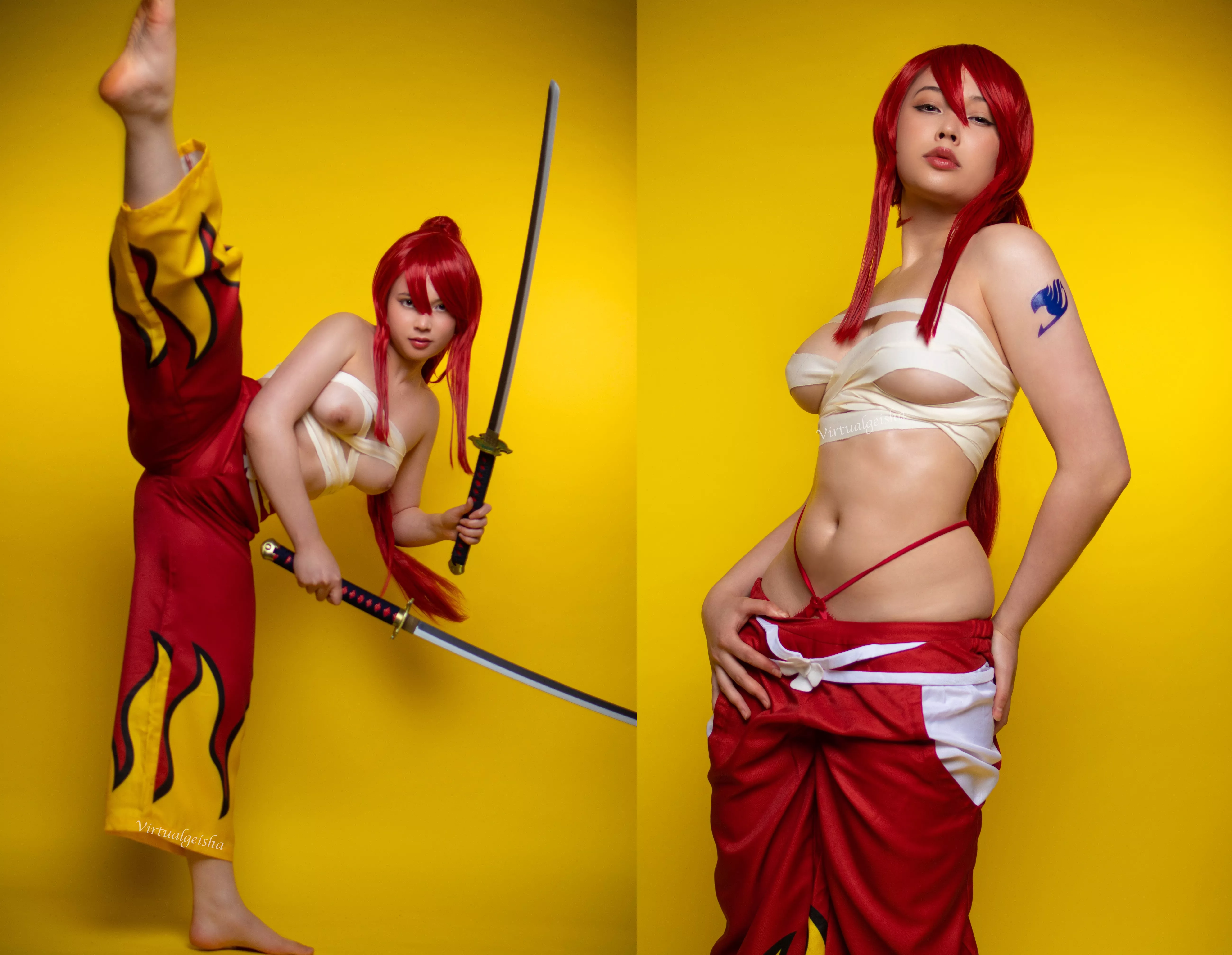 Erza Scarlet from Fairy Tail by Virtualgeisha