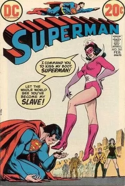 Even Superman cannot resist the allure of the Star Sapphire.