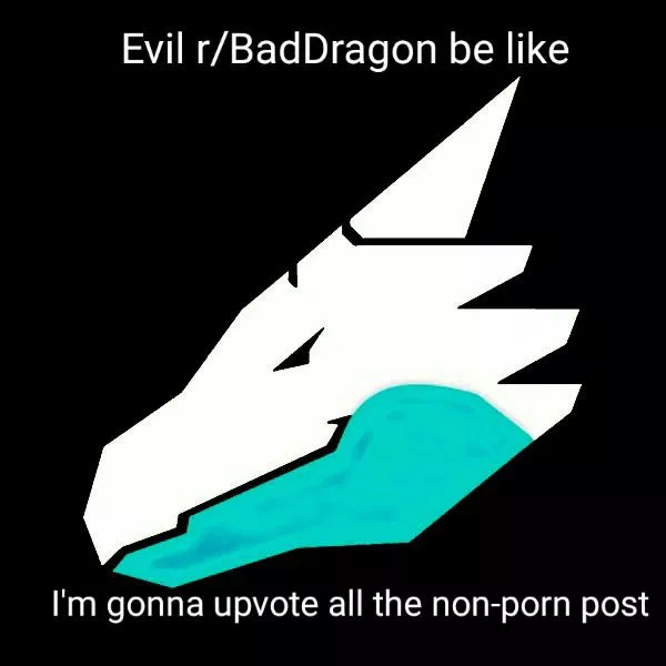 Evil bad dragon