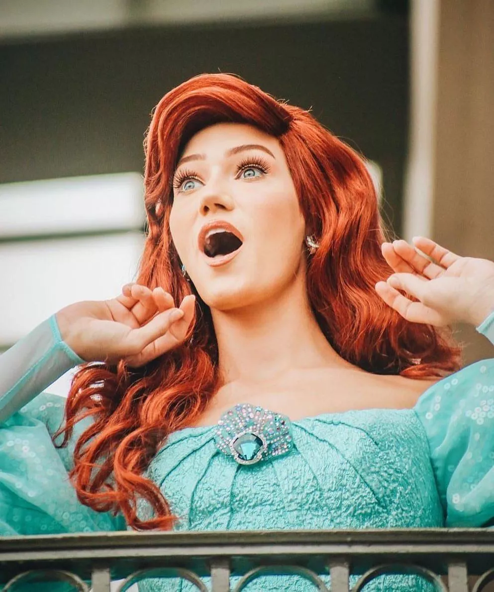 Excited Ariel