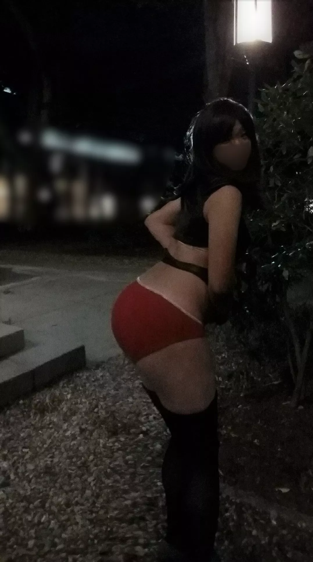 [F] I was visiting my old campus when I found myself in a nearby park that held many naughty memories, so I couldn't resist stripping off my skirt to relive the thrill :)