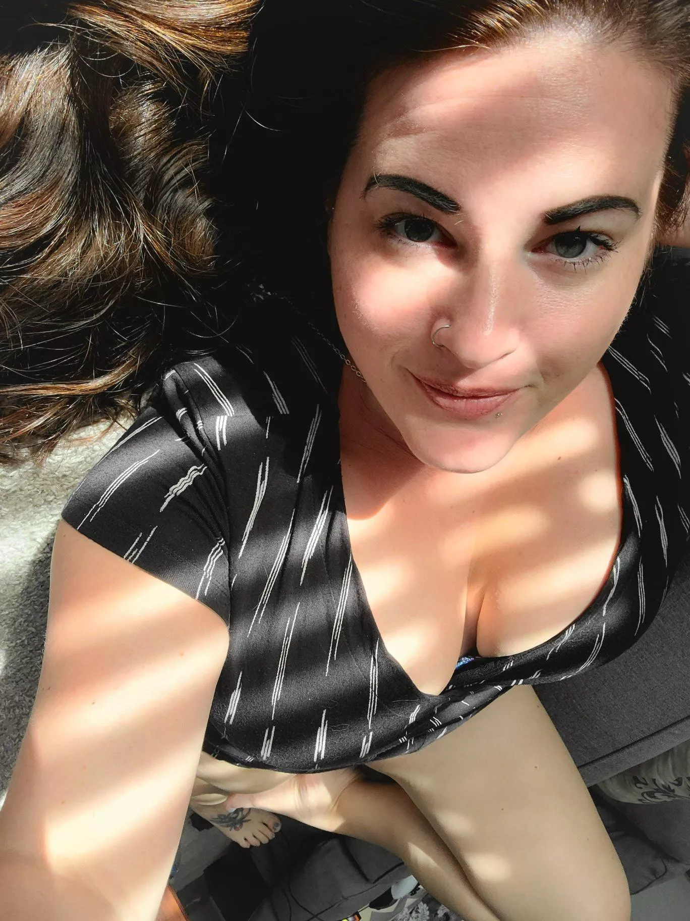 (f) pretending I'm a cat and soaking up the rays