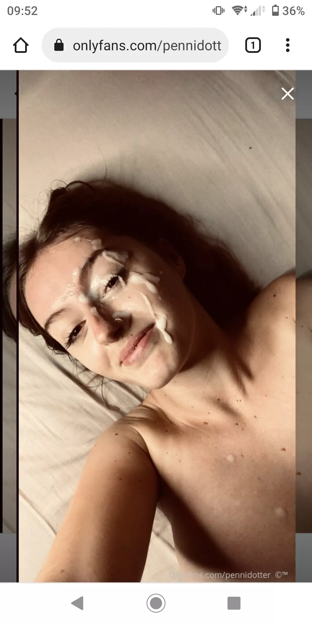 Face cream before bed