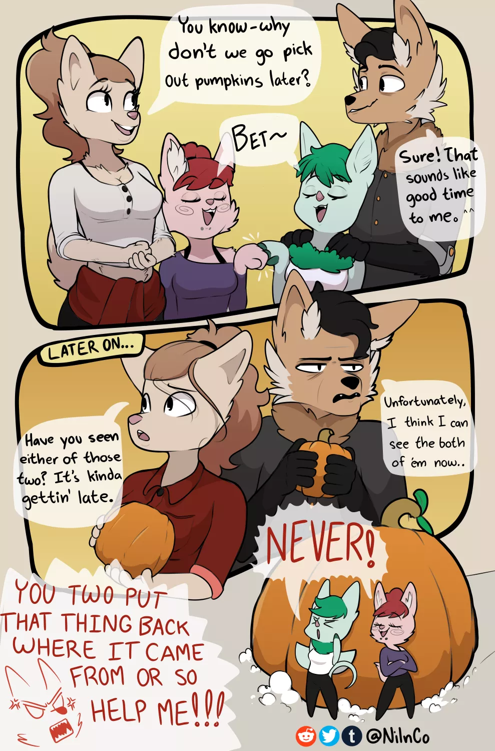 Fall Festivities~ (Art by me! @Nilnco Twitter)