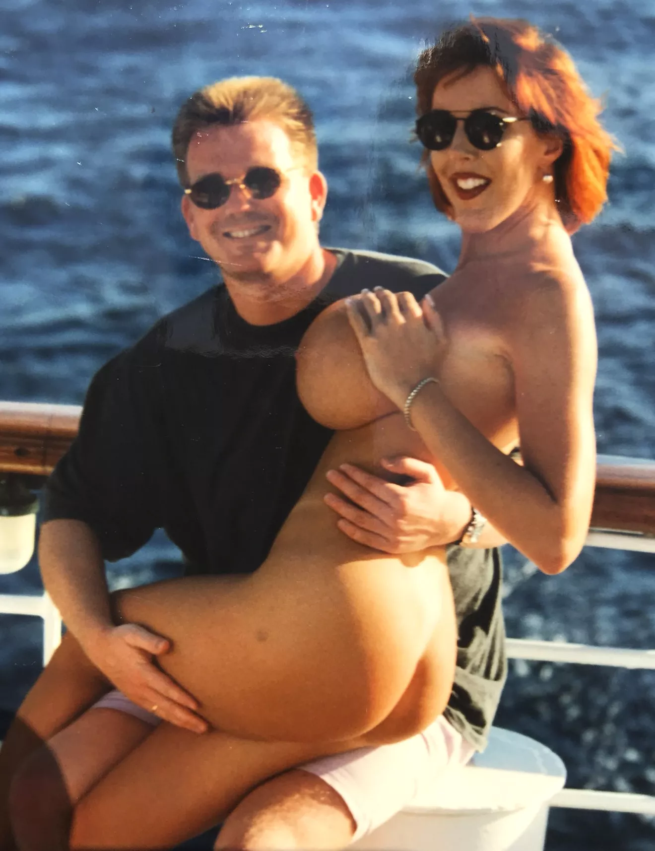 Fantasia and another lucky passenger #BoobCruise