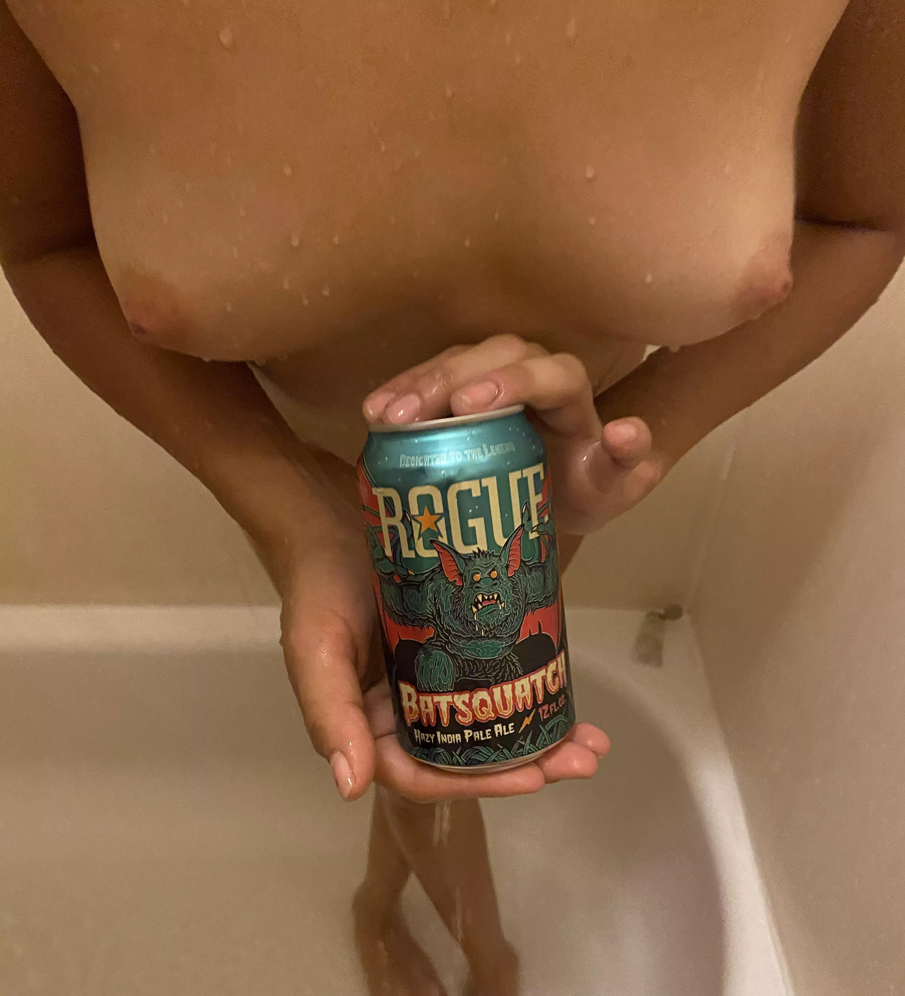 Feeling a little Rogue while drinking this Batsquatch.