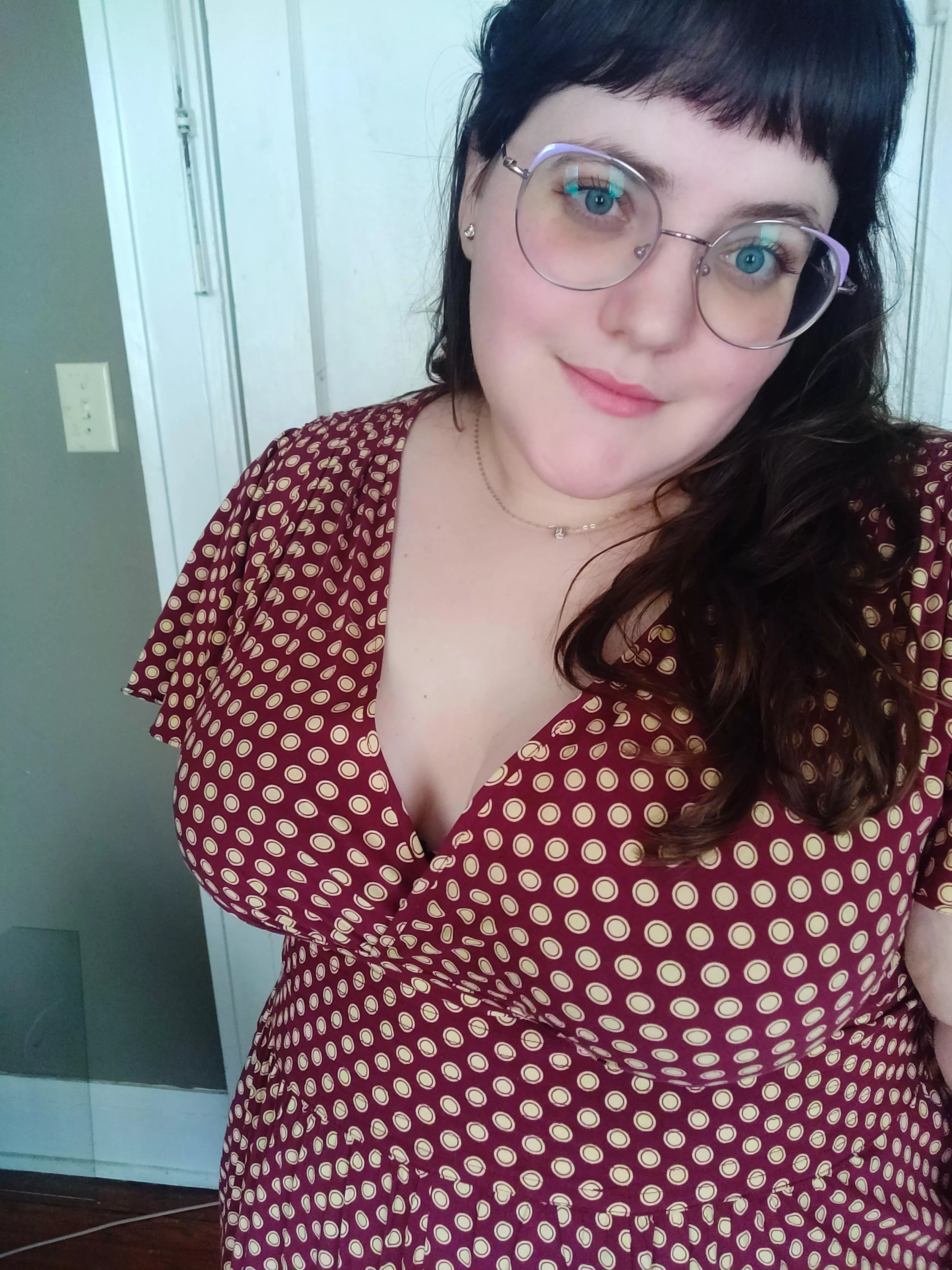 Feeling adorable in these dots