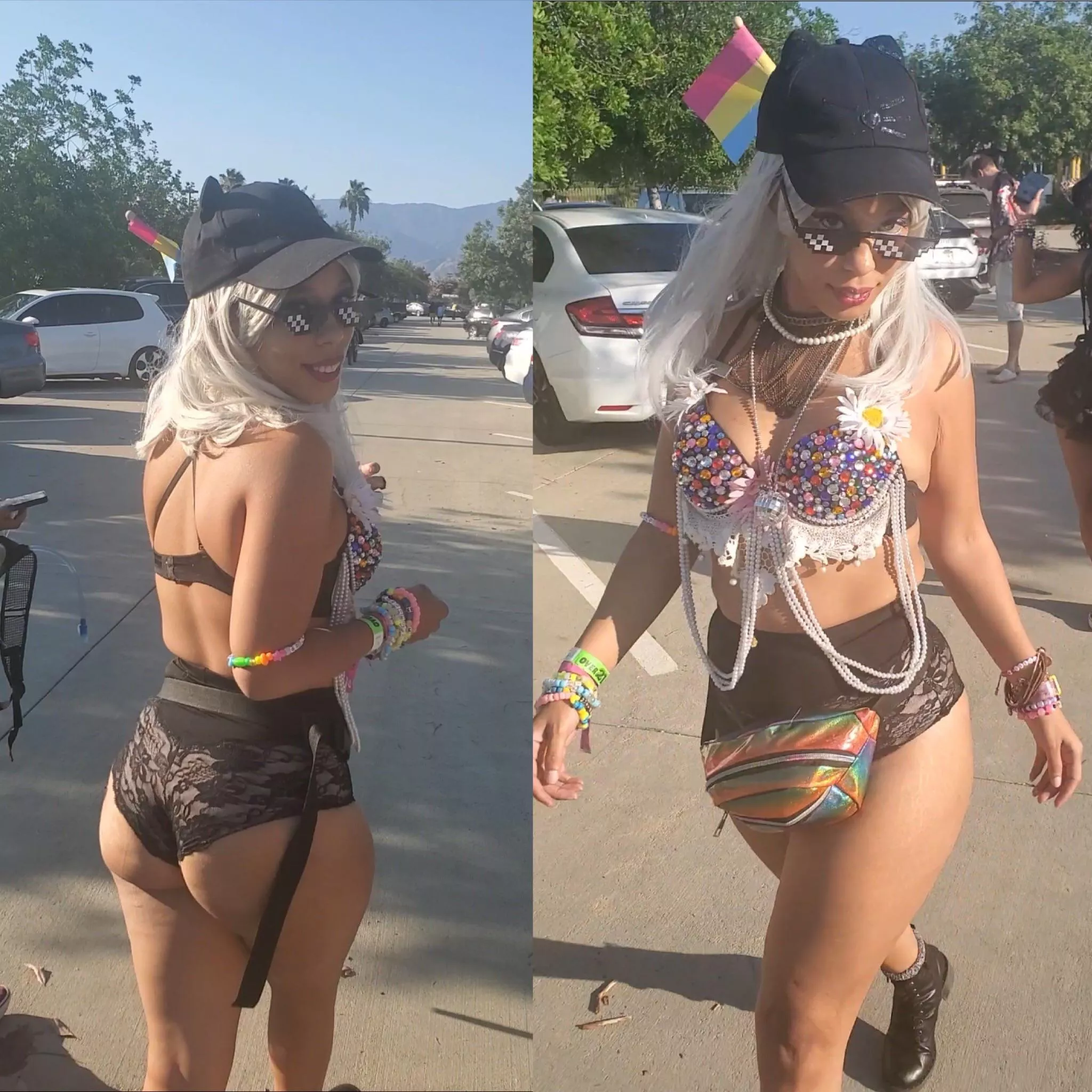 Feeling myself at Hard Summer, it was so much fun