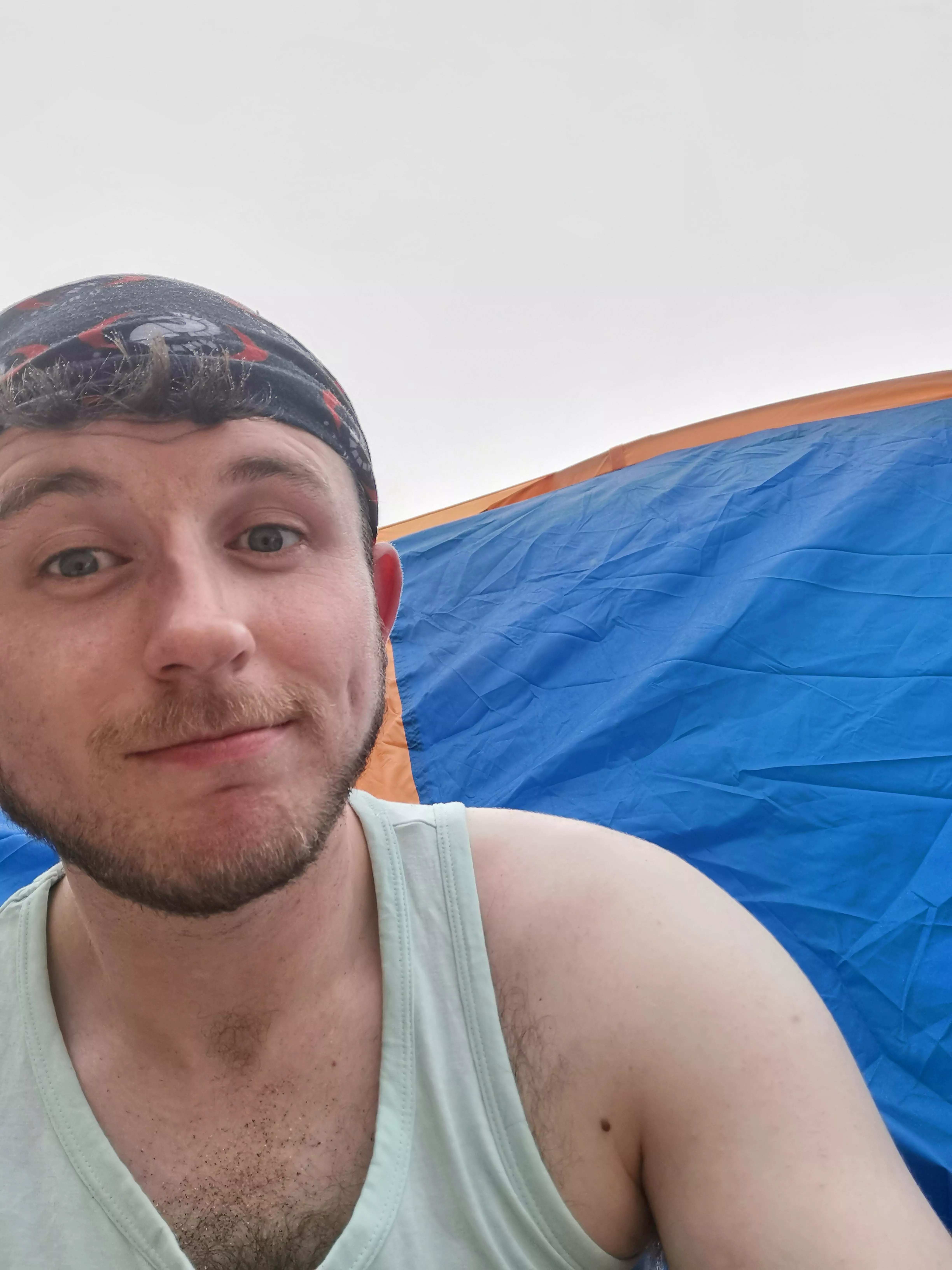 Felt cute camping with the BF