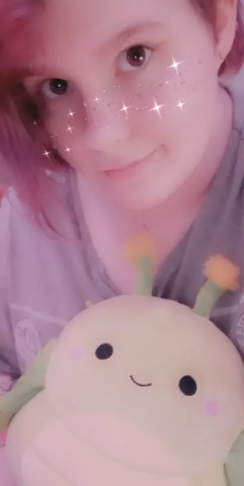 Felt cute cuddling Pilar, he's my favourite squishmallow!