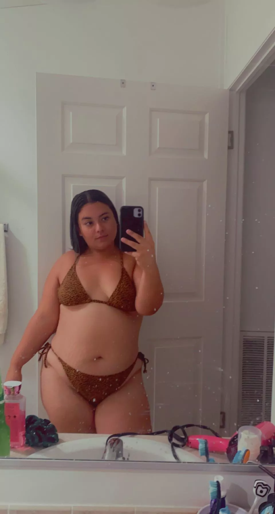 felt cute in my new bikini