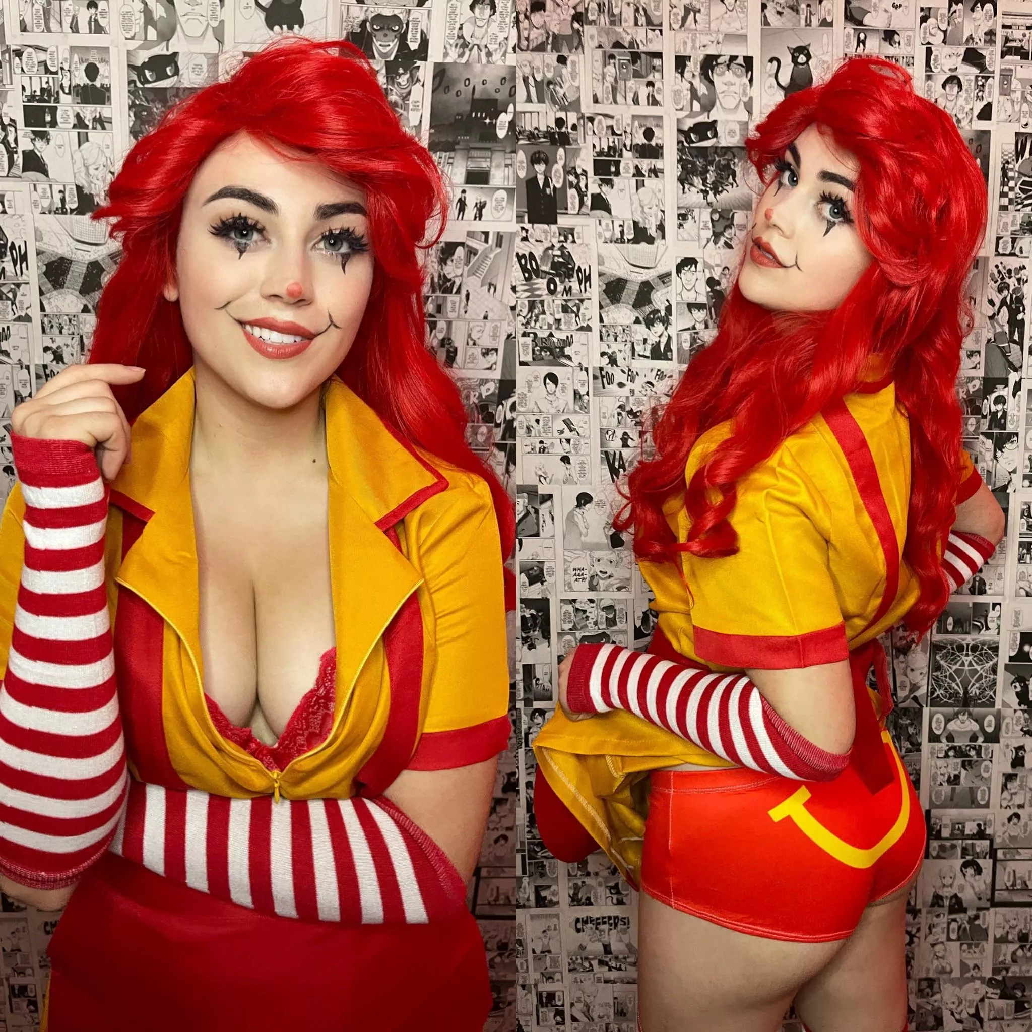 Fem Ronald McDonald by Buttercupcosplays