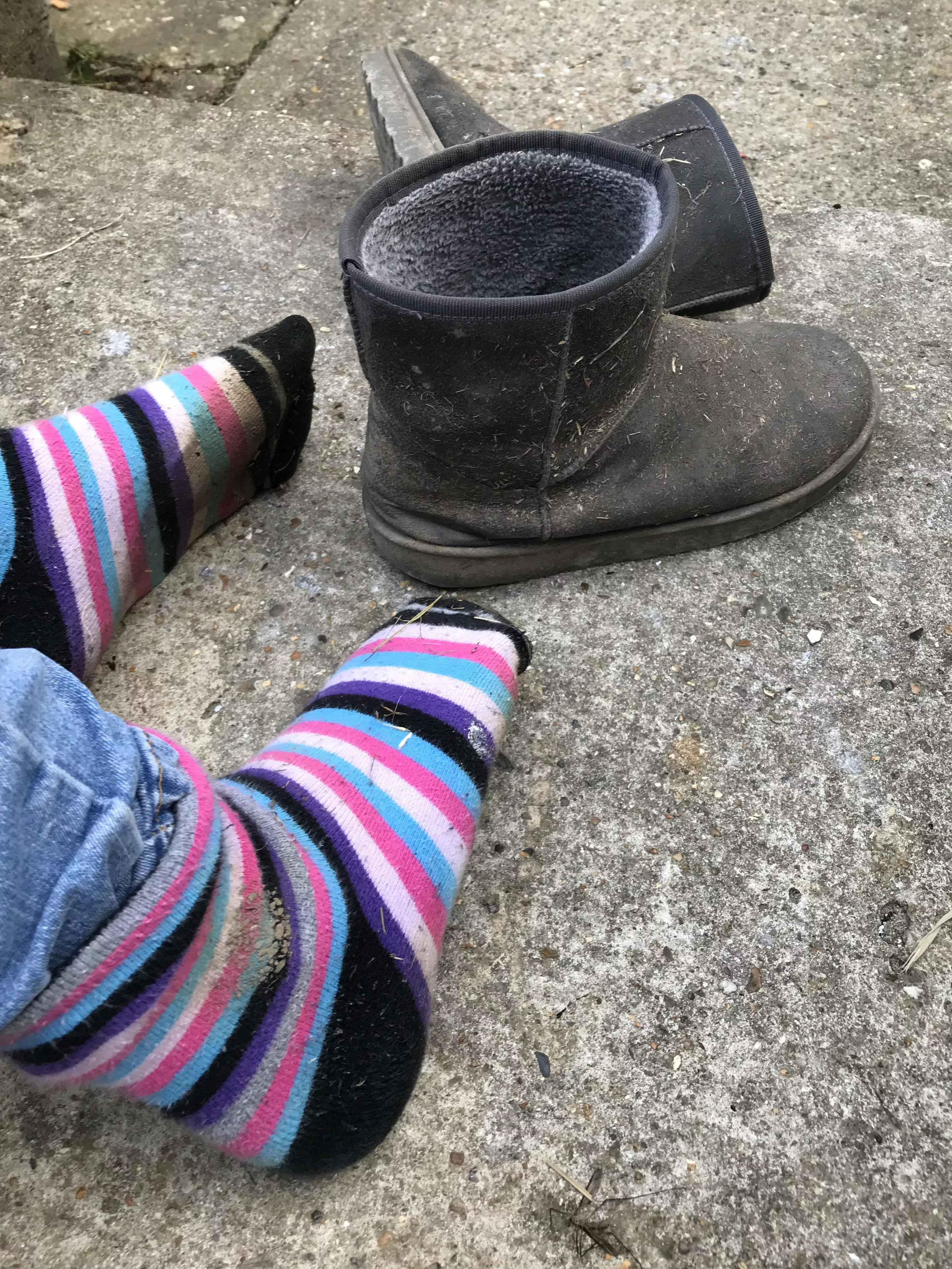 [Female] After a long day up the stables these sexy things are resting who likes ;)