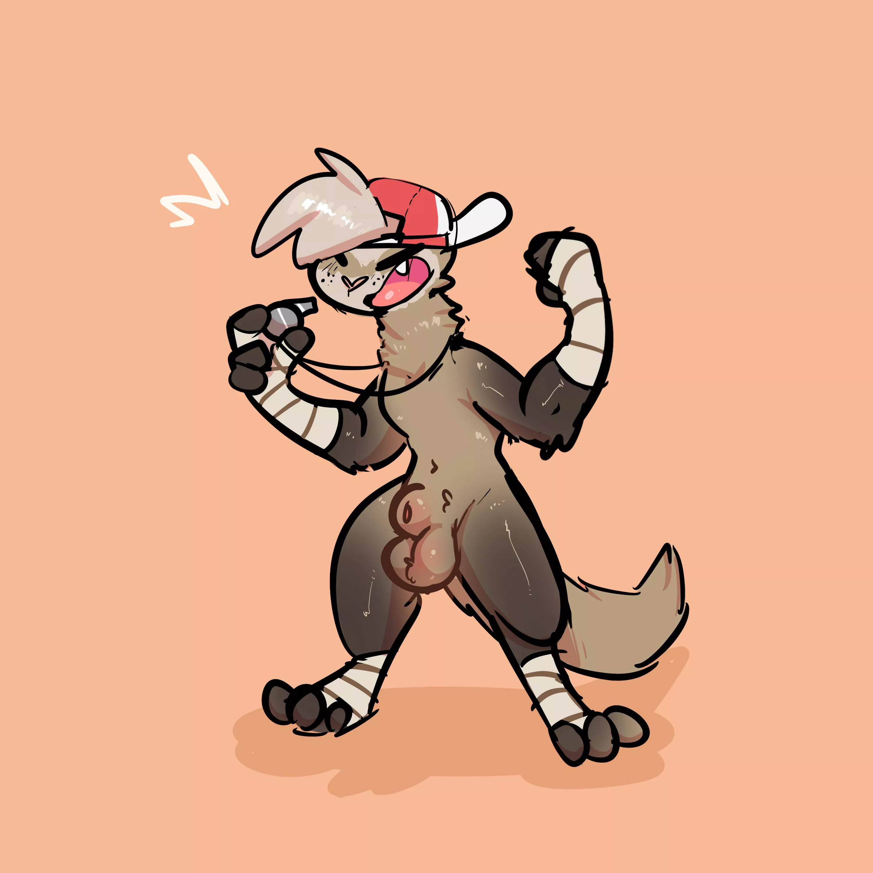 Ferret boi (by me)