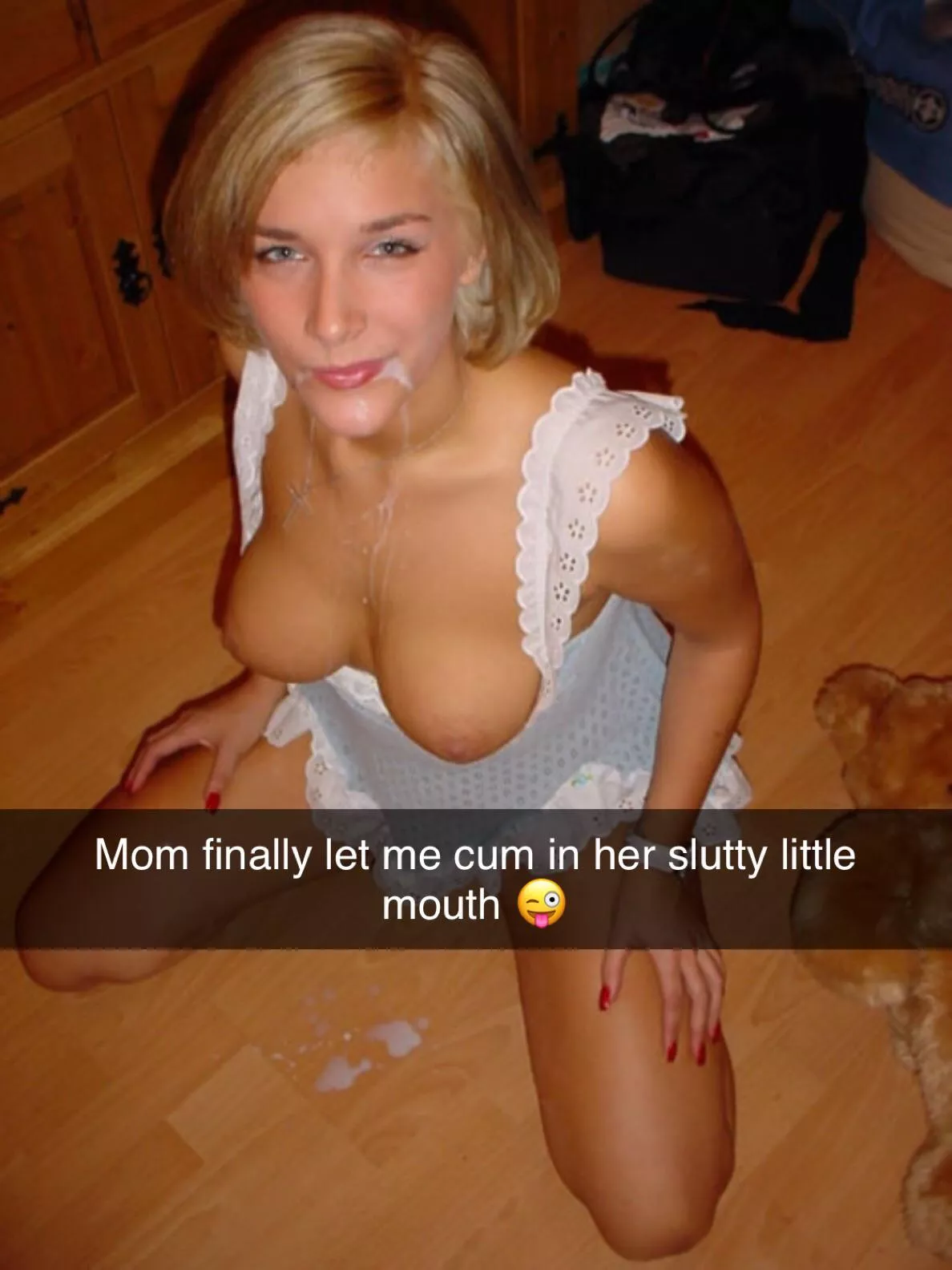 Finally Got to Cum in Momâ€™s Mouth