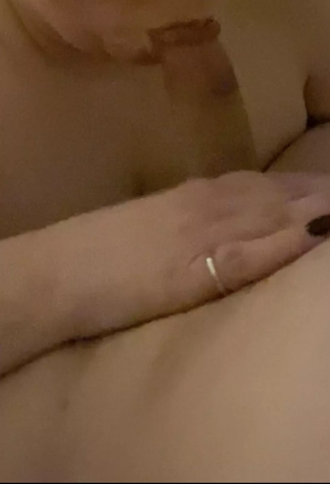 Finally got to suck my husbands best-friendâ€™s dick and got fucked by him.