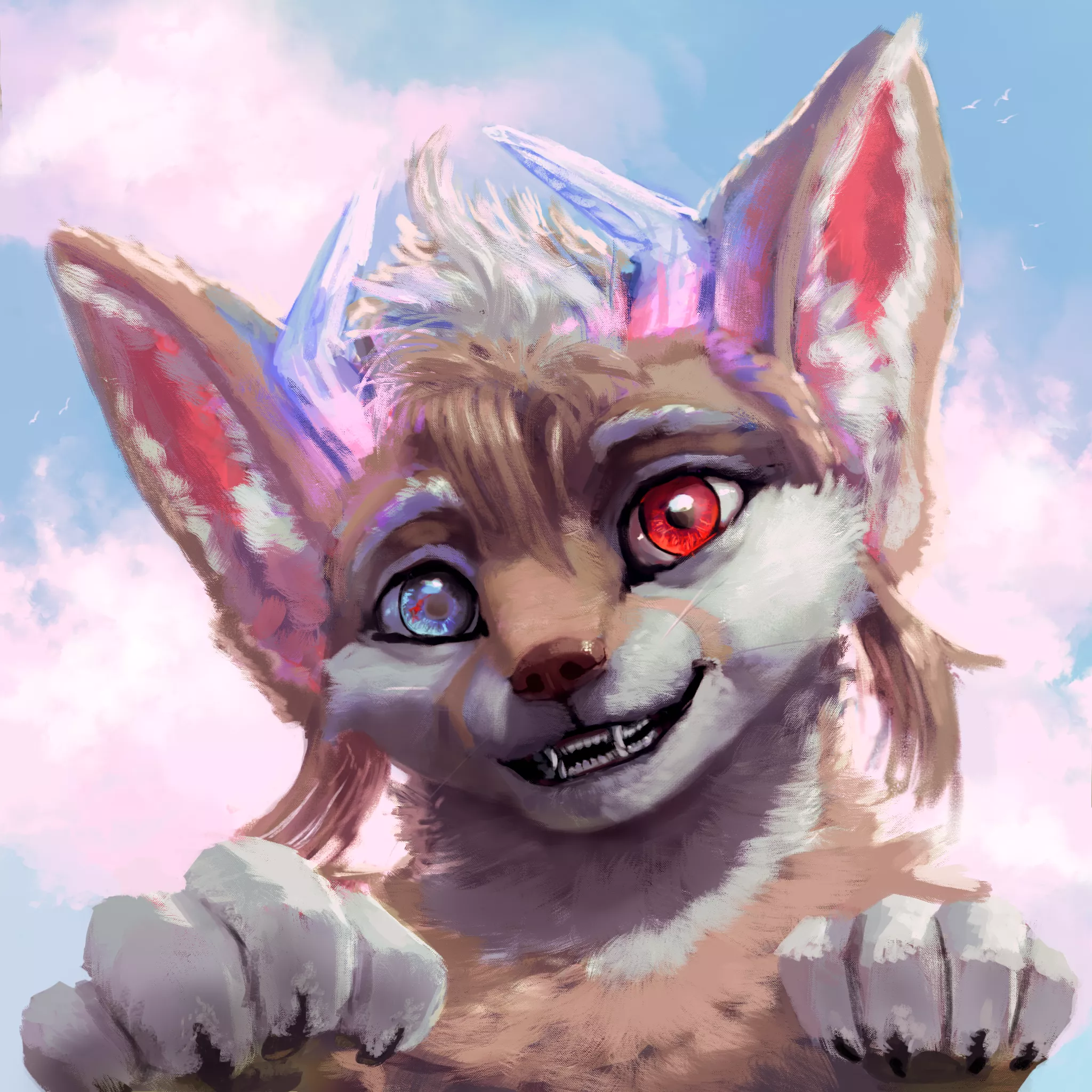 Finished this headshot commission today! What do you guys think? :3