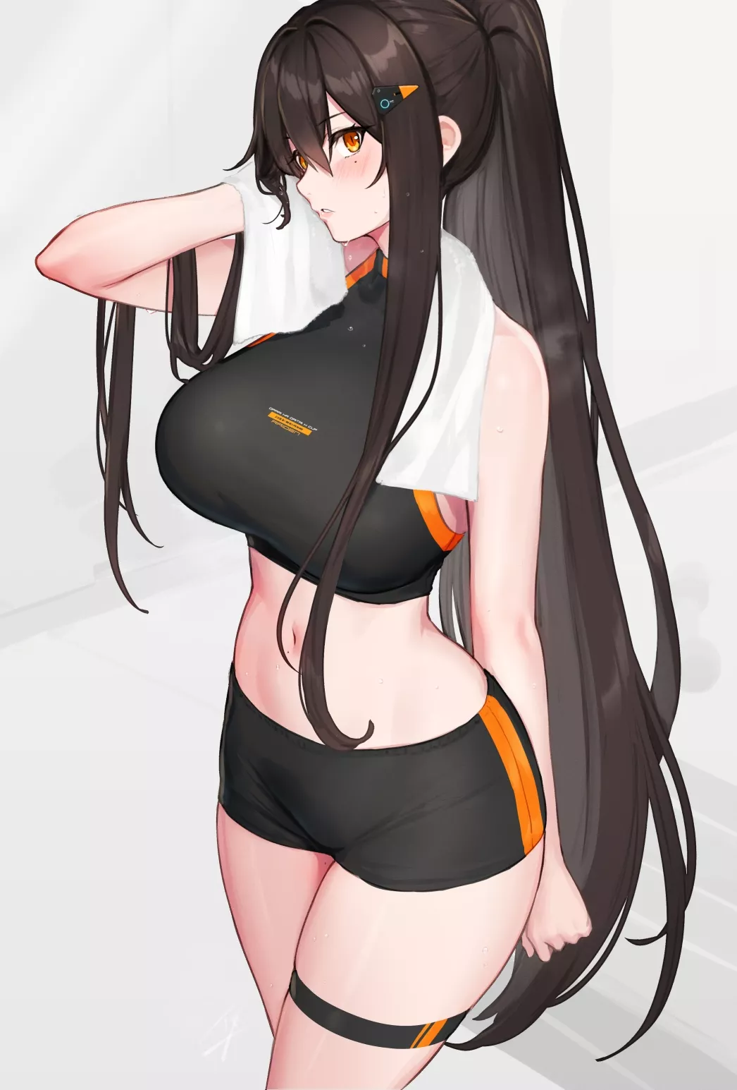 Finished with her Workout [Original]