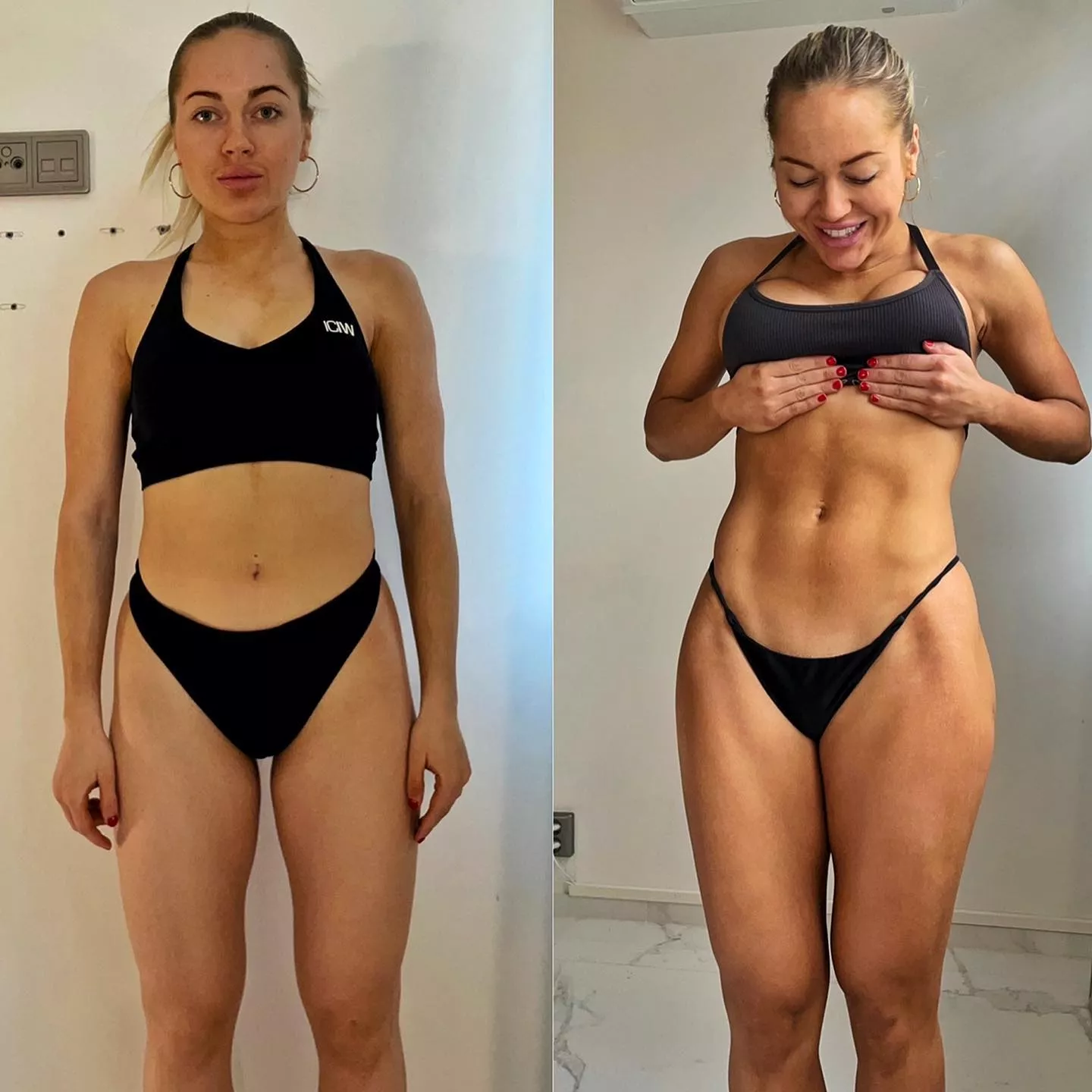 Finnish personal trainer Erna Husko