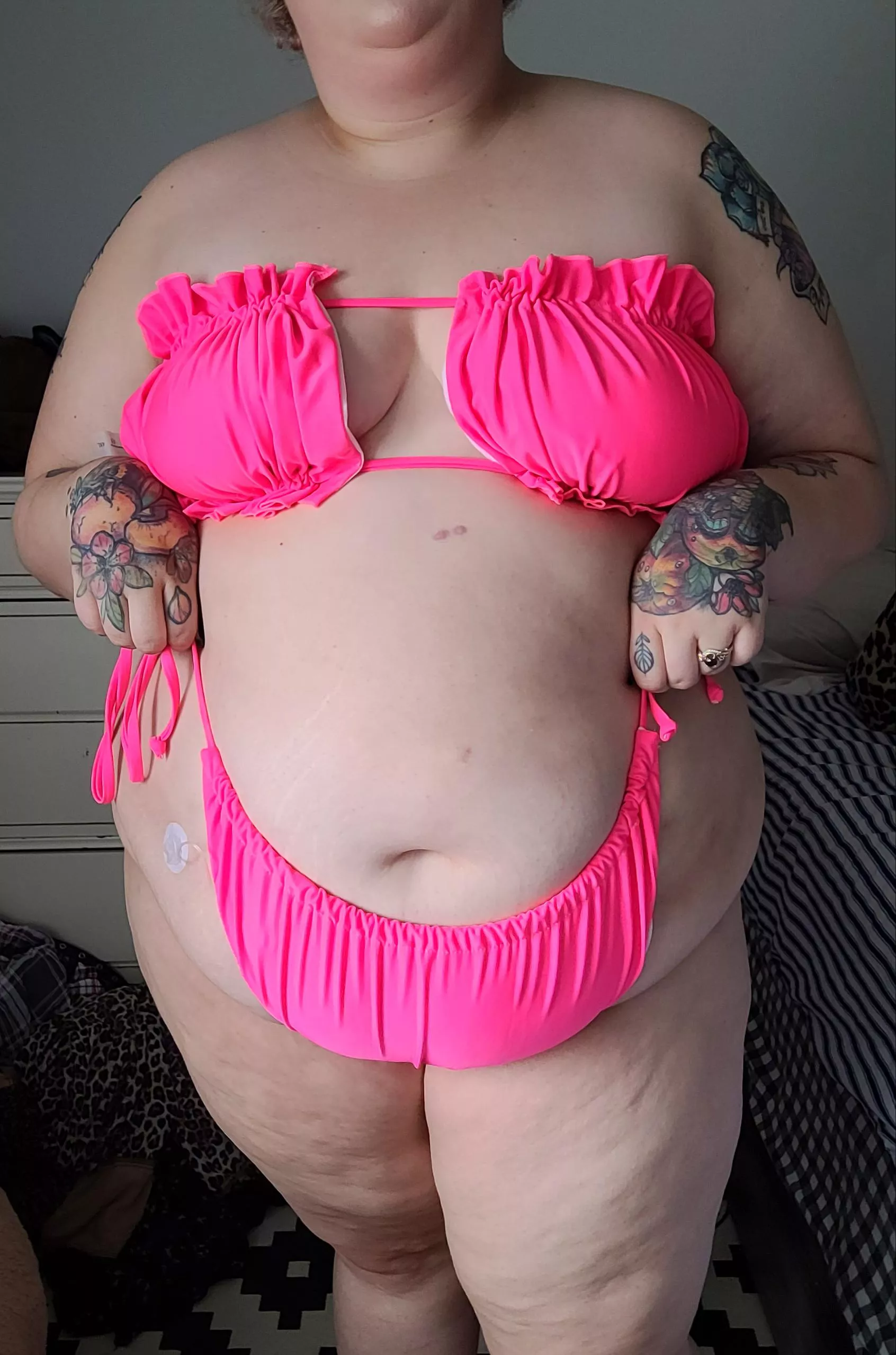 First string bikini!!