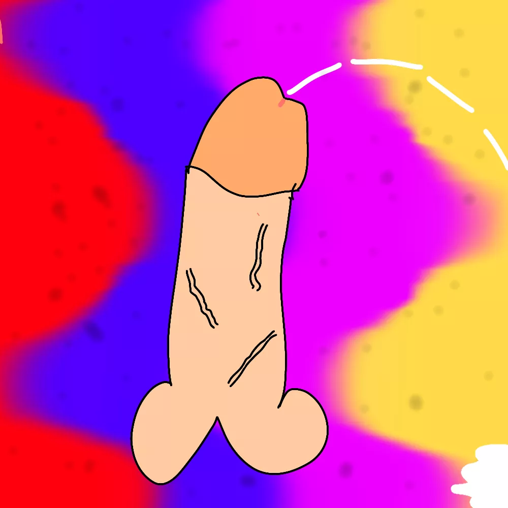 First Time a try draw penis. What make better?