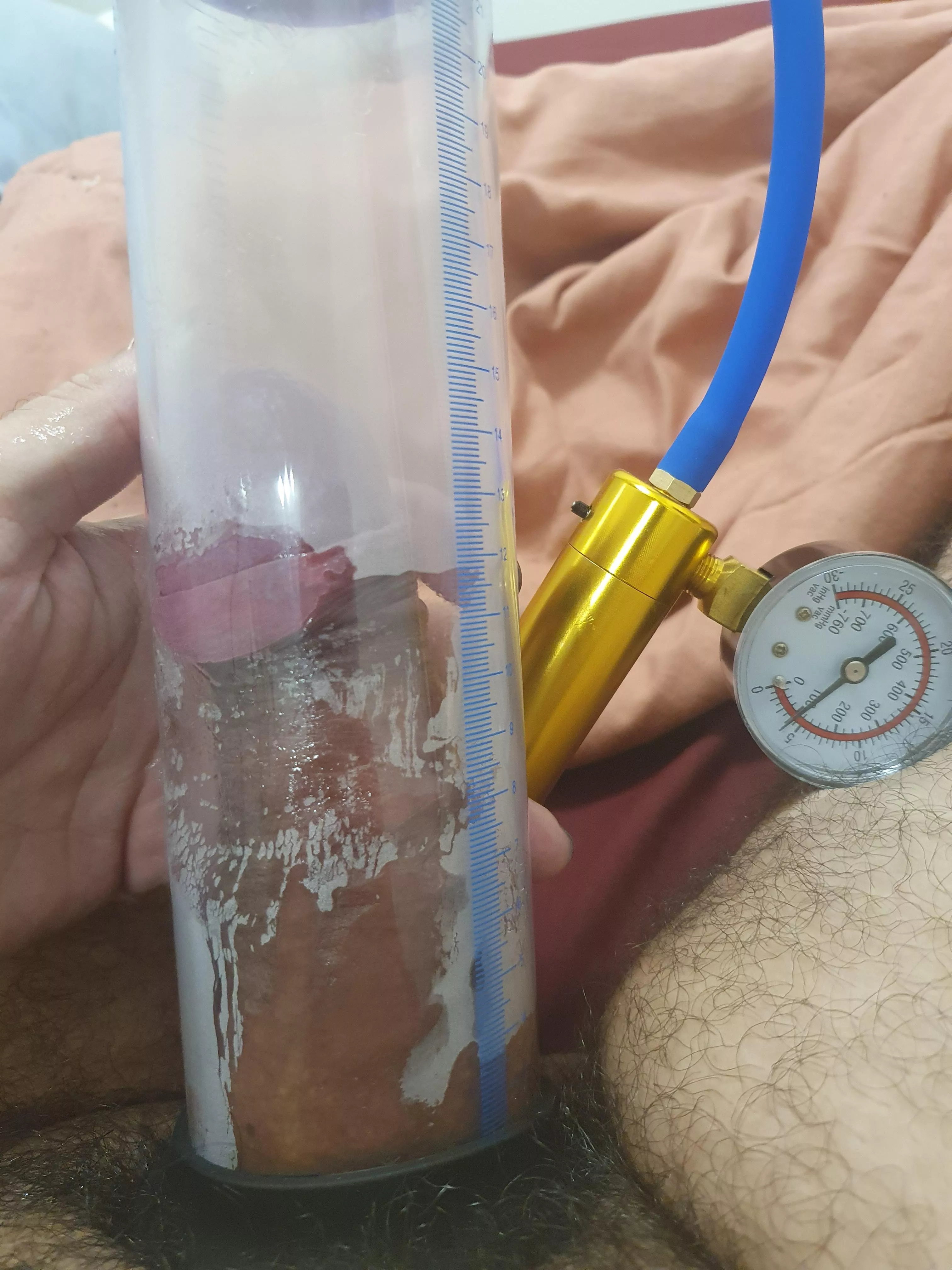 First time doing pumping