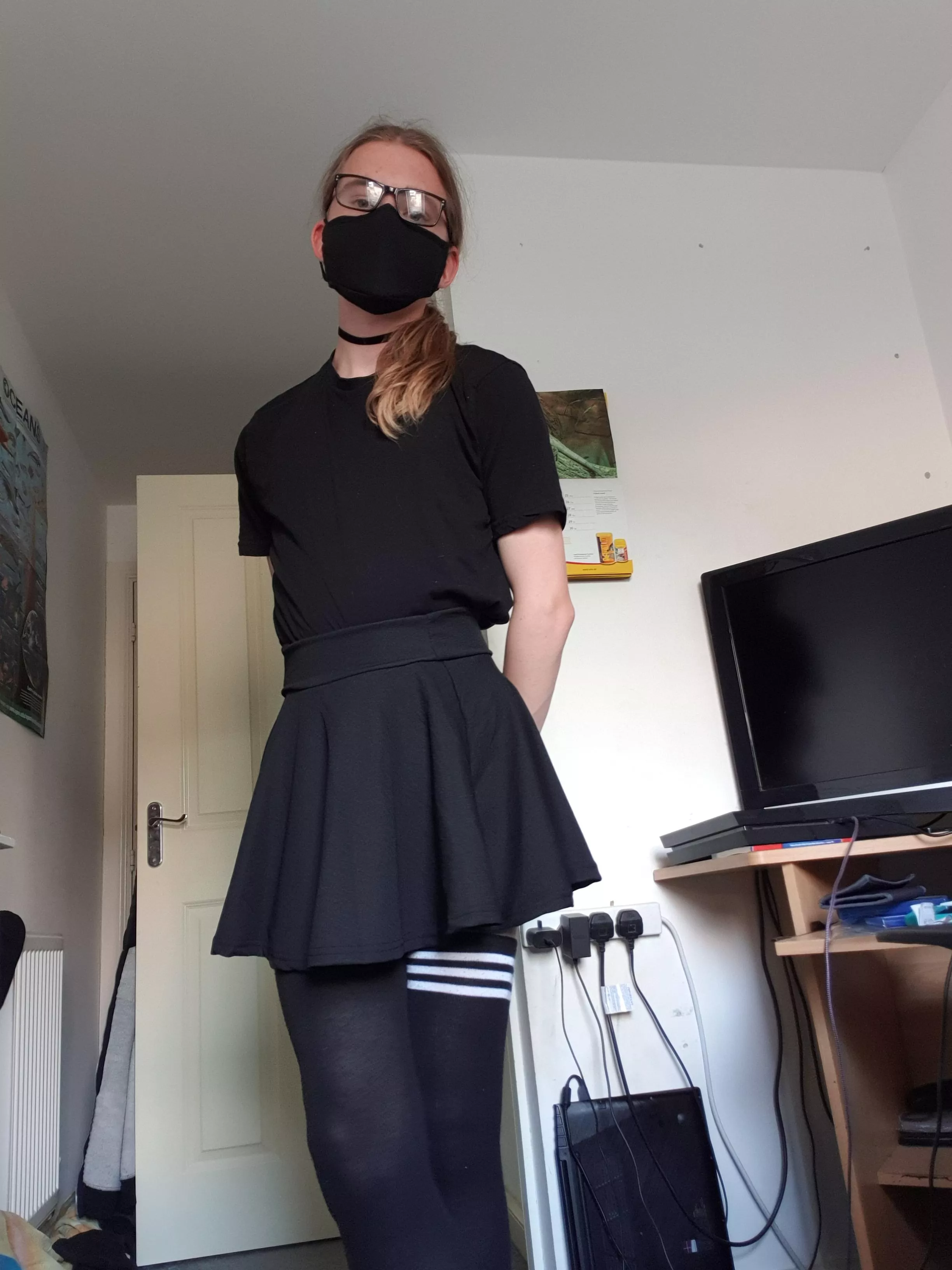 First time in a skirt, how'd I do?