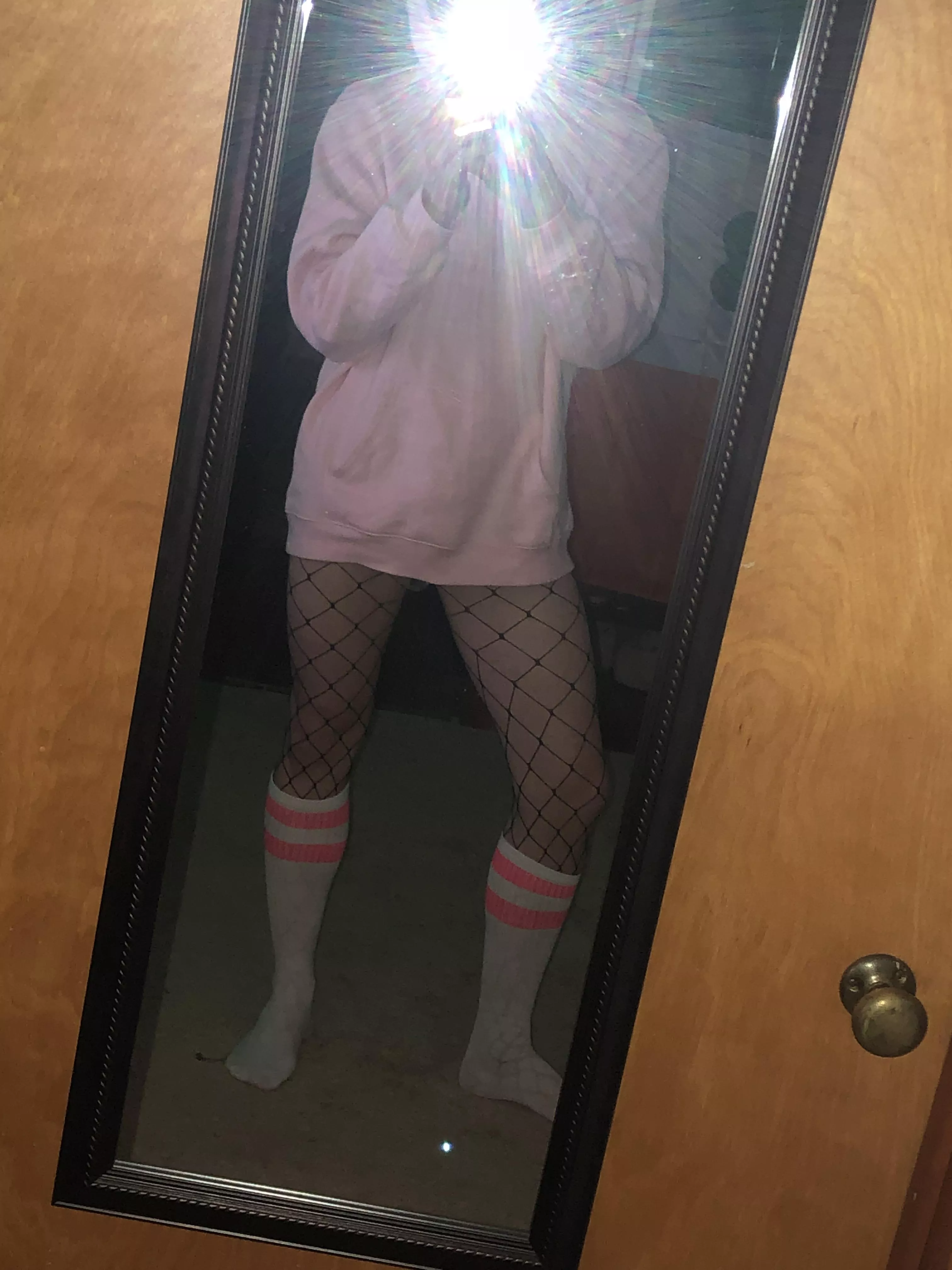 Fishnets are quite Pog